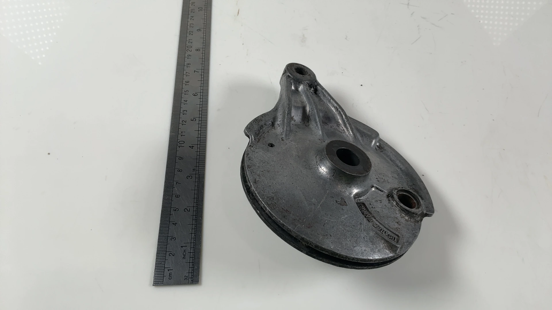 Kawasaki Z200 KZ200 200 CC Rear Brake Plate Drum 1977-1984 OEM 41035-1090 - Image 4