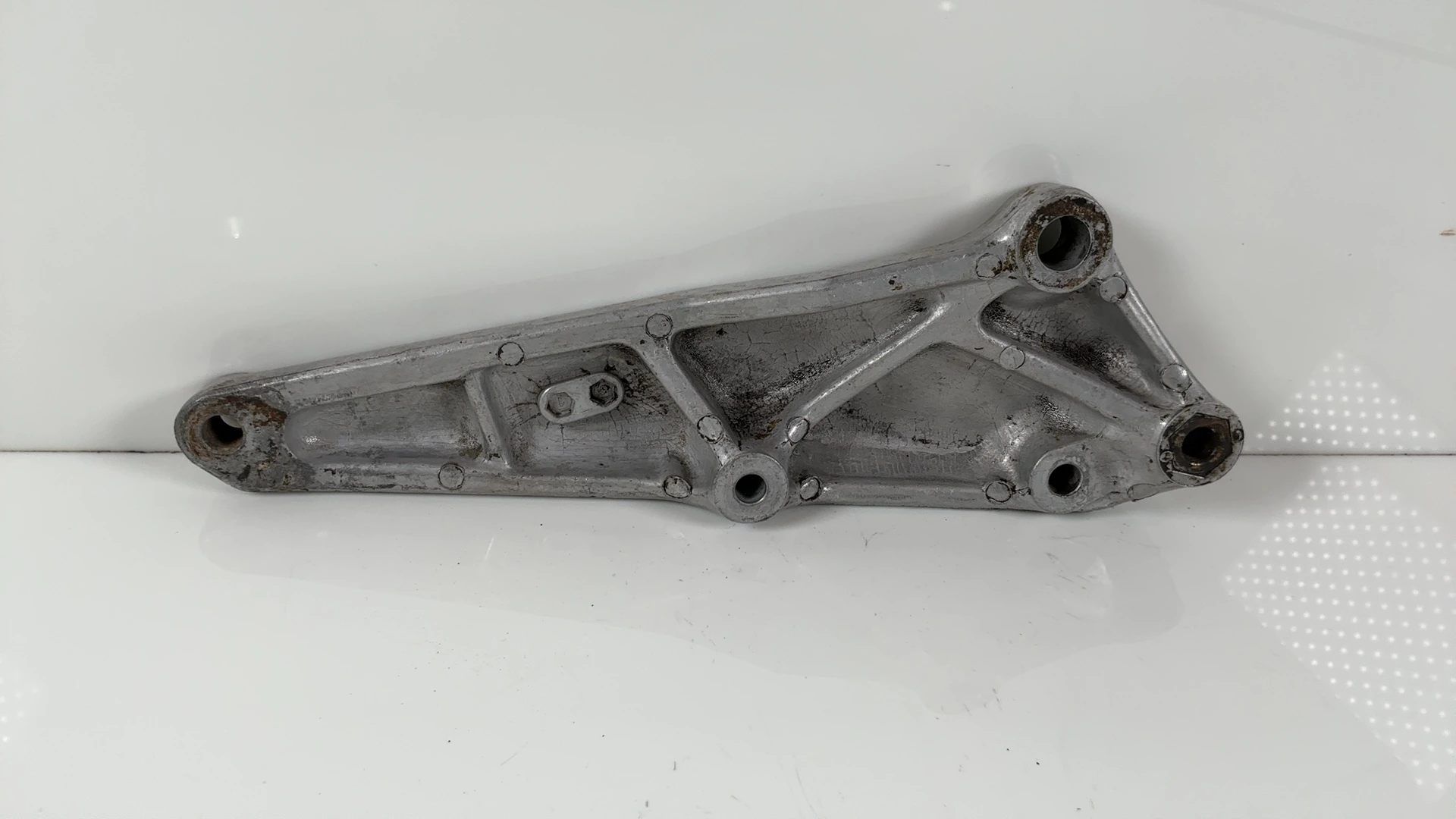 Honda CB400N Super Dream Left Footrest Bracket Hanger 1978-84 OEM 50700-443-611 - Image 2