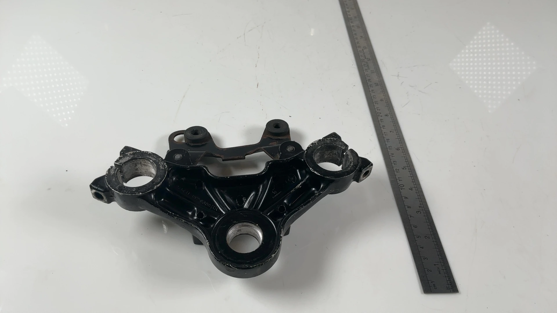 Honda CG125 BR 125cc Upper Fork Bridge Yoke 1989-2000 OEM 53231-397-630 - Image 3