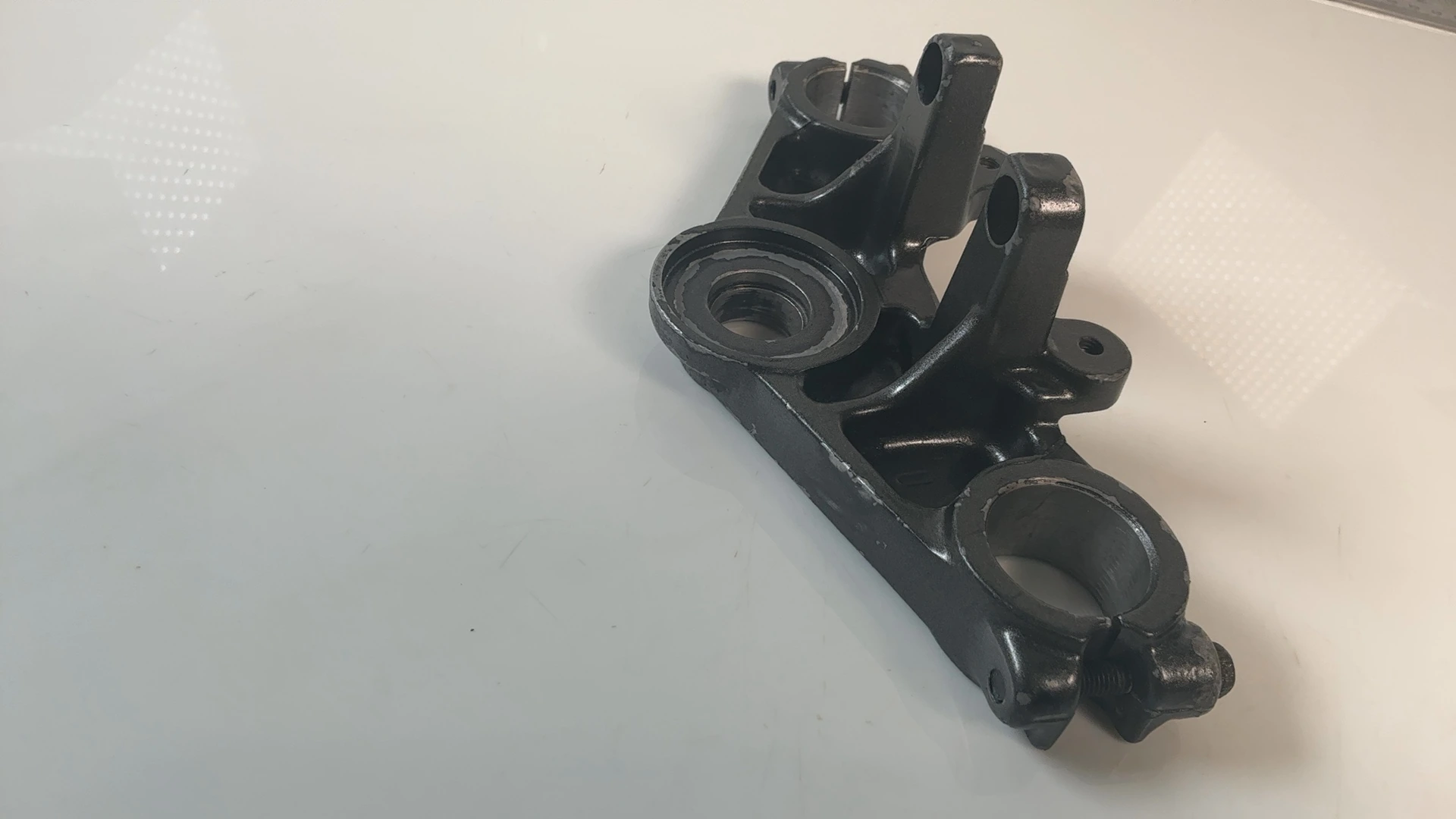 Honda NSR 125 JC22 125cc Upper Fork Bridge Yoke 1988-2001 OEM 53230-KY4-900 081 - Image 3