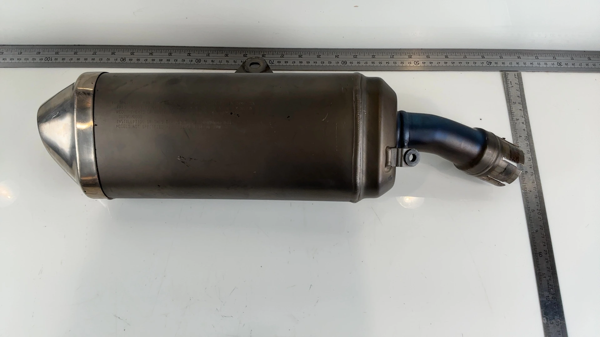 Suzuki GSXR 600 14J0A 600cc Exhaust Muffler 2011-2025 OEM 14310-14J00 - Image 3