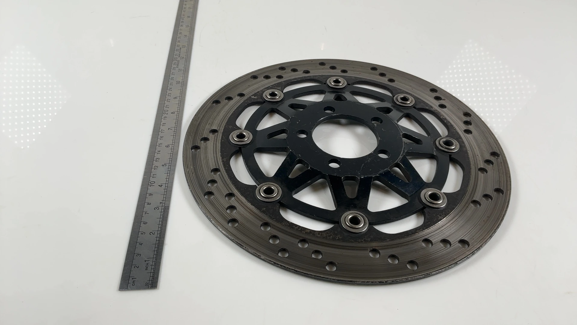 Kawasaki ZXR400 ZX400H 400cc Front Brake Disc Rotor 1989-1990 OEM 41080-1316-CP - Image 4