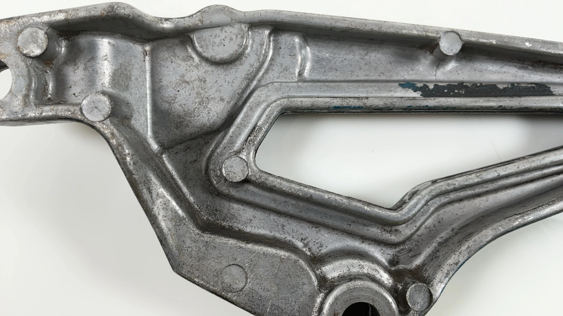 Yamaha RD125LC RD125 LC 125cc Left Side Foot Rest Bracket 1982-1986 10W-27442-01 - Image 5