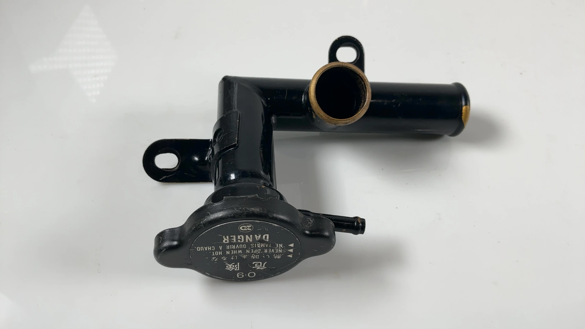 Kawasaki Ninja 900 ZX900A 900CC Radiator Filler Neck Cap 1984-86 OEM 14075-1055 - Image 6