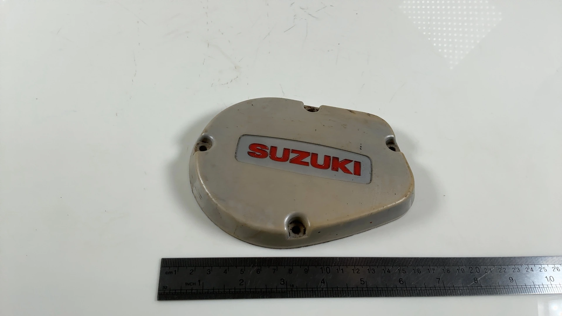 Suzuki GP100 GP125 100cc 125cc Magneto Inspection Cover 1978-82 OEM 11381-39101 - Image 5