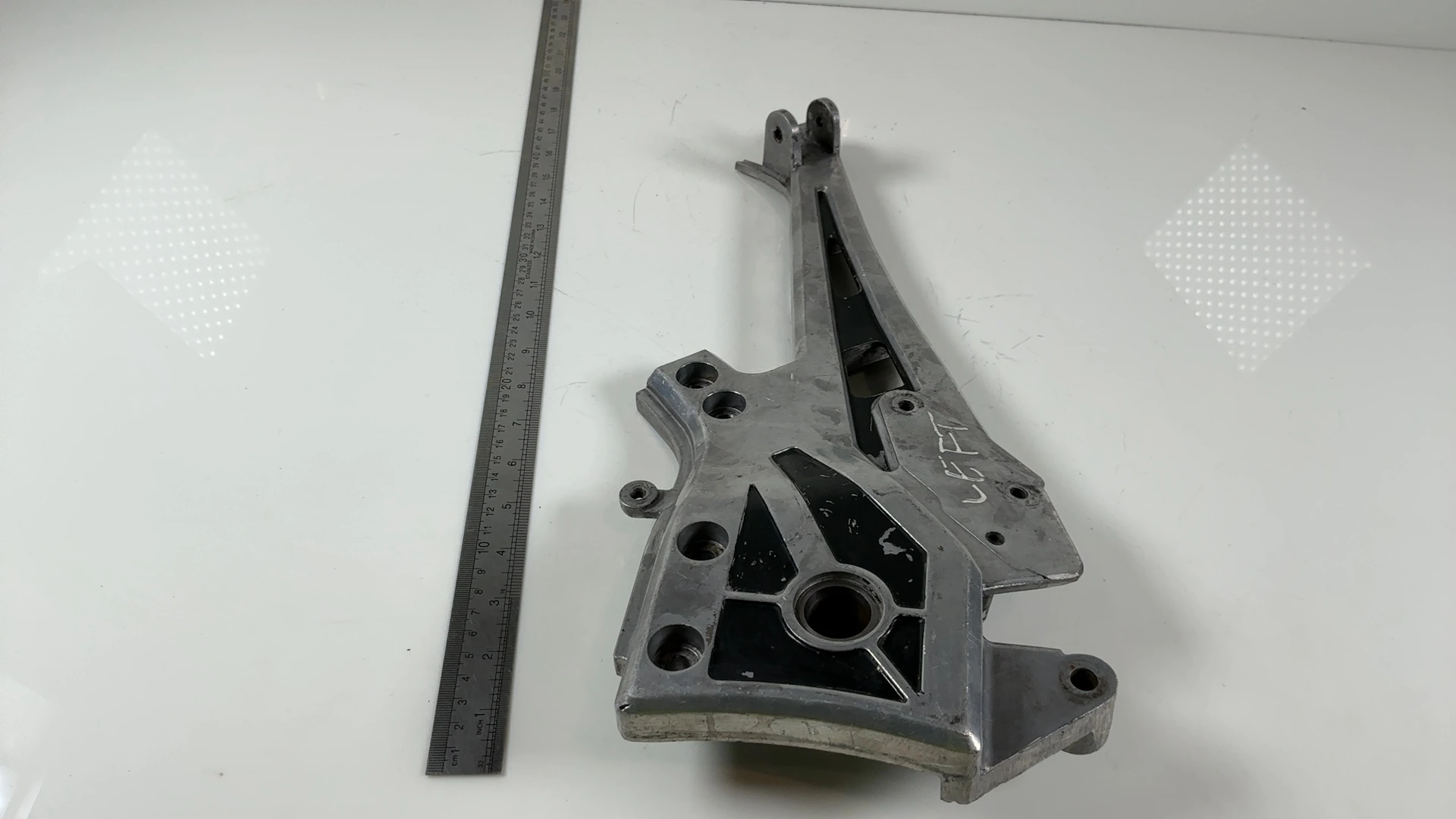 Kawasaki Ninja GPZ900R ZX900A 908cc Left Footrest Bracket 1984-89 OEM 35011-1214 - Image 4