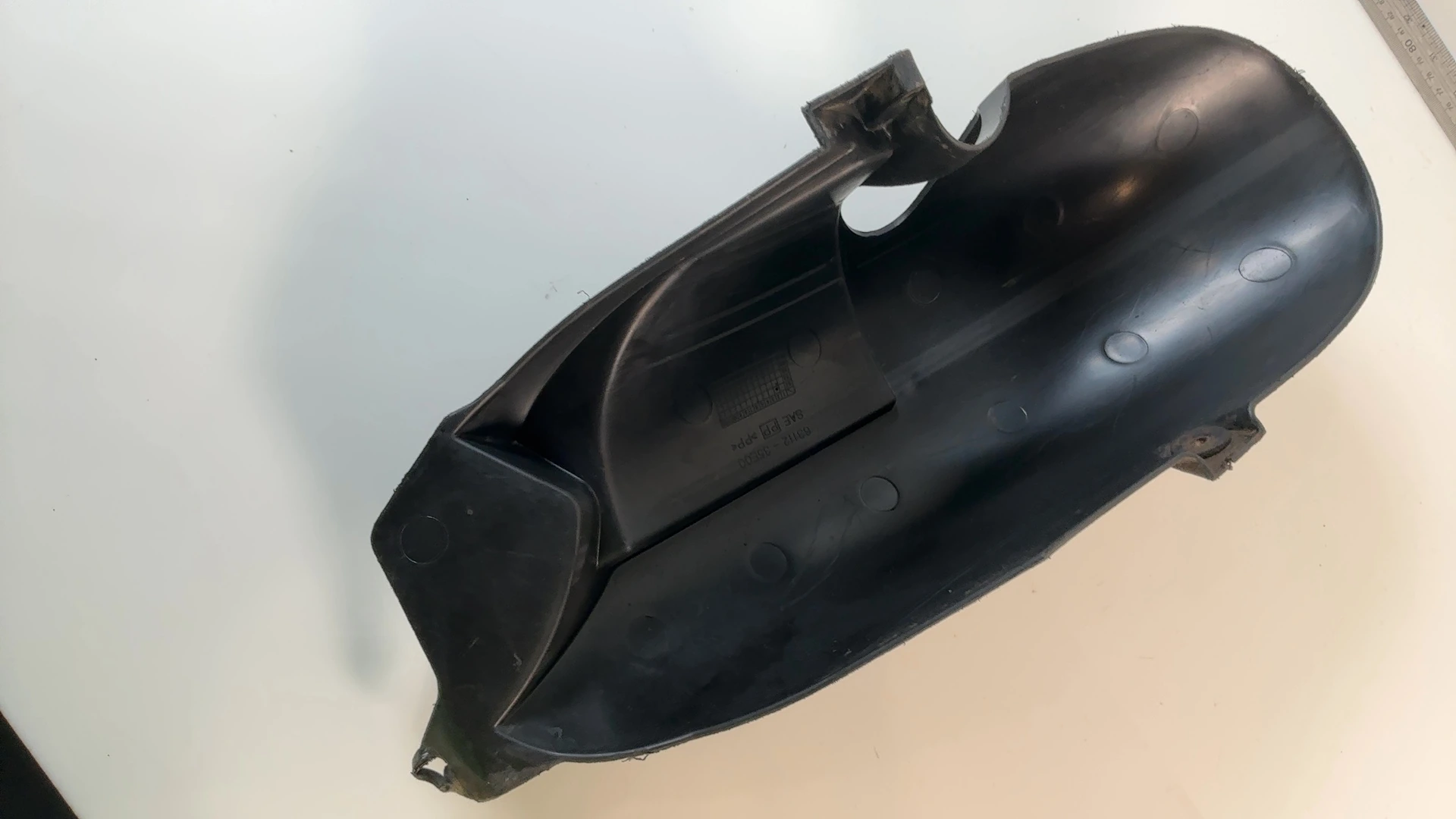 Suzuki Katana AY50 50cc Rear Mudguard Fender 1997-2006 OEM 63112-35E00 - Image 5