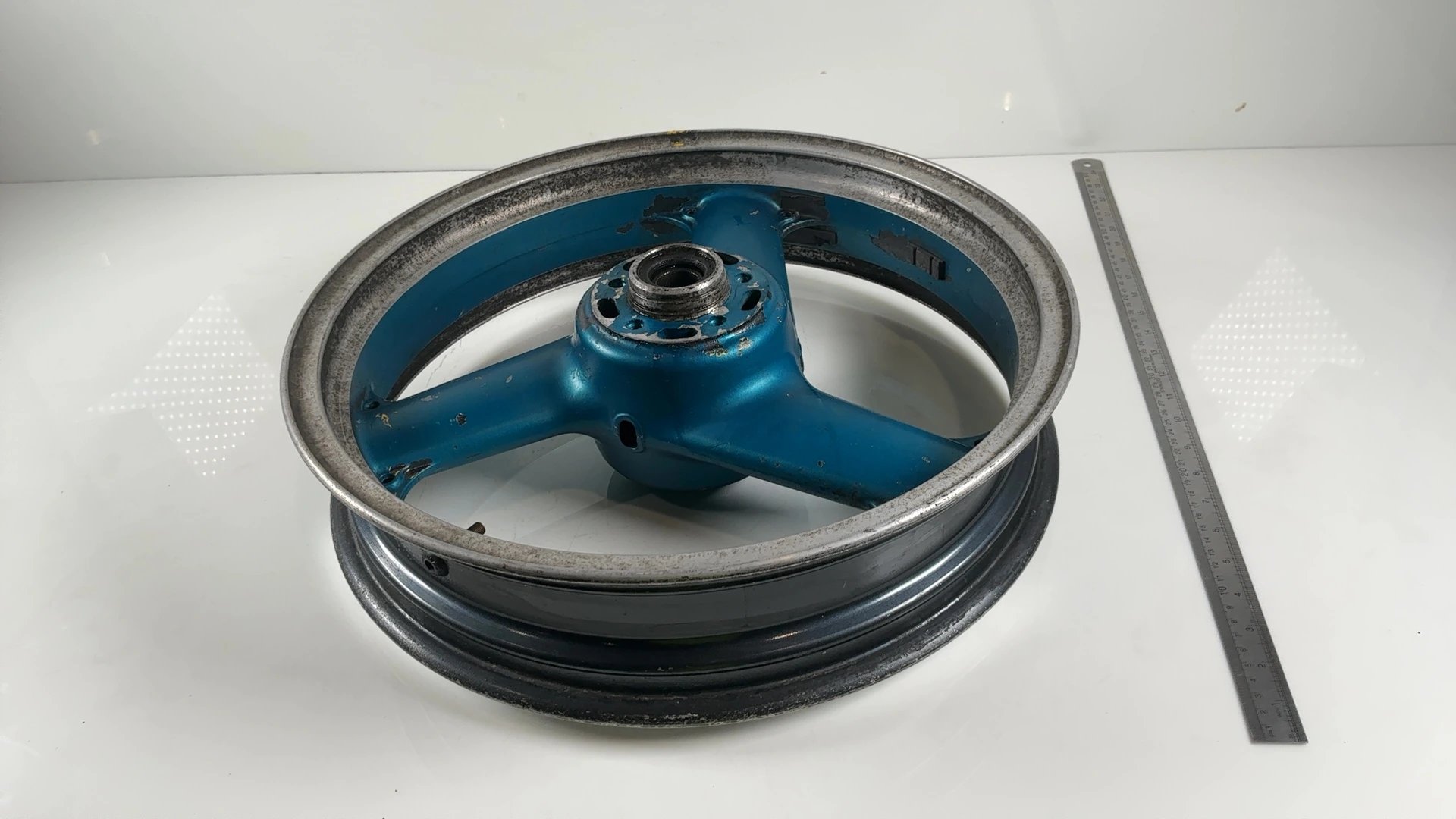 Kawasaki Ninja ZX-7R ZX750P 750cc Front Wheel Rim 1996-2003 OEM 41073-1496 - Image 4