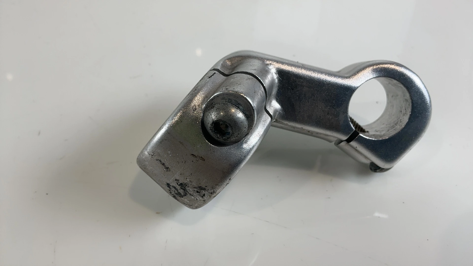 Gilera DNA 50 125 180 Left Handlebar Clip On Clamp Bracket 2000-2011 OEM 970002 - Image 3