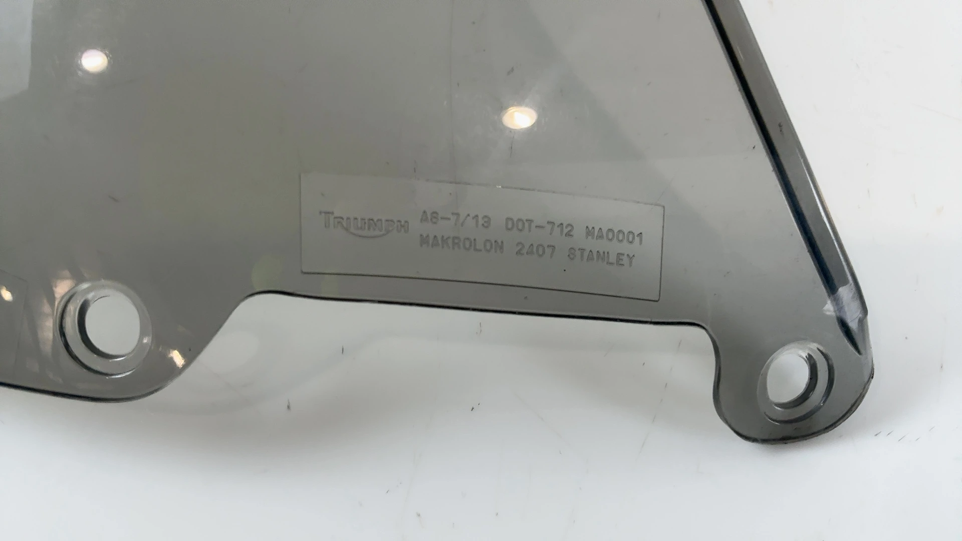 Triumph Sprint RS 955i Windshield 955cc Windscreen 1999-2004 OEM T2301945 - Image 4