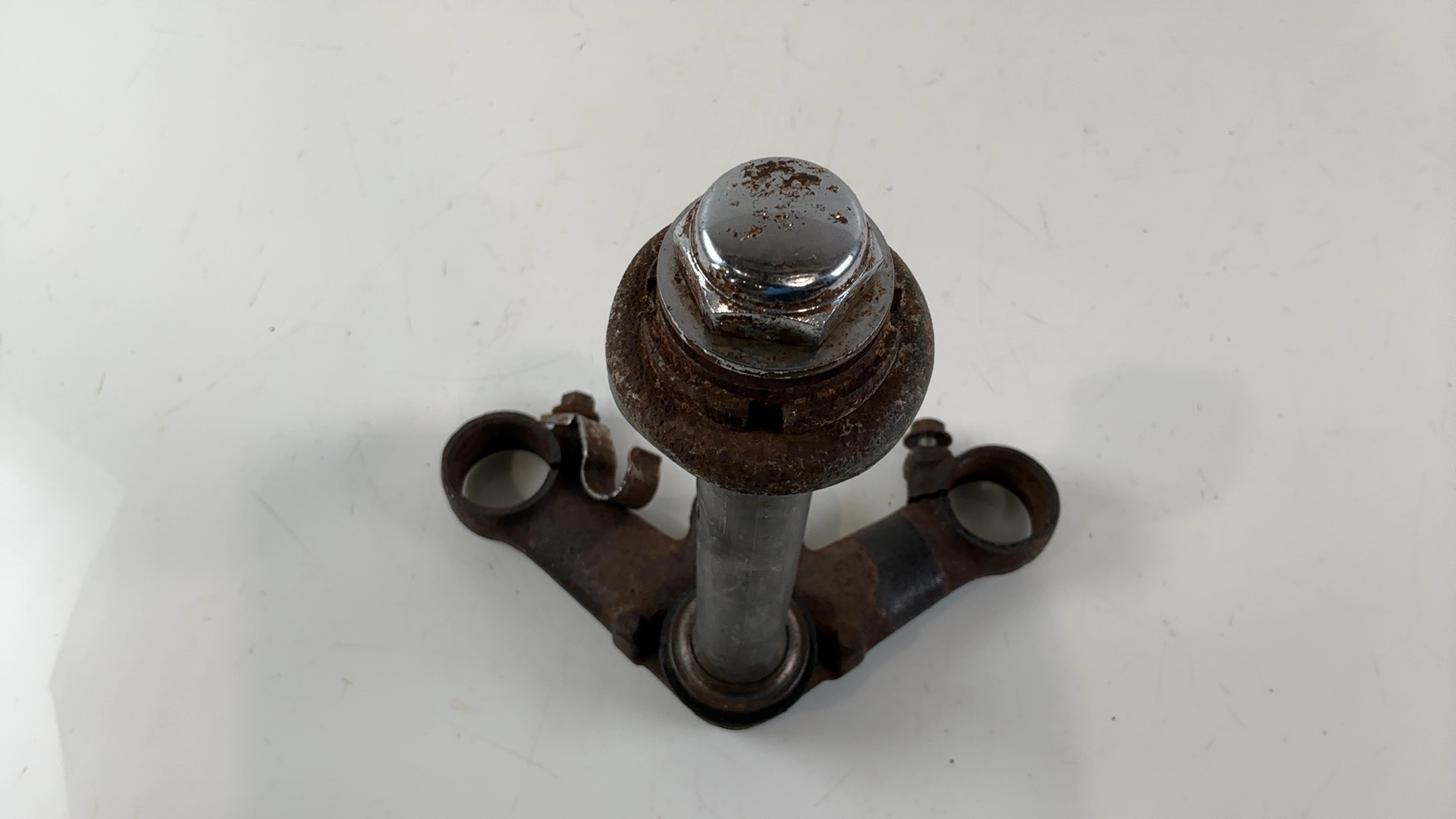 Honda CB250N CB250 250cc Lower Fork Bridge Yoke 1978-1986 OEM 53200-413-000B - Image 5