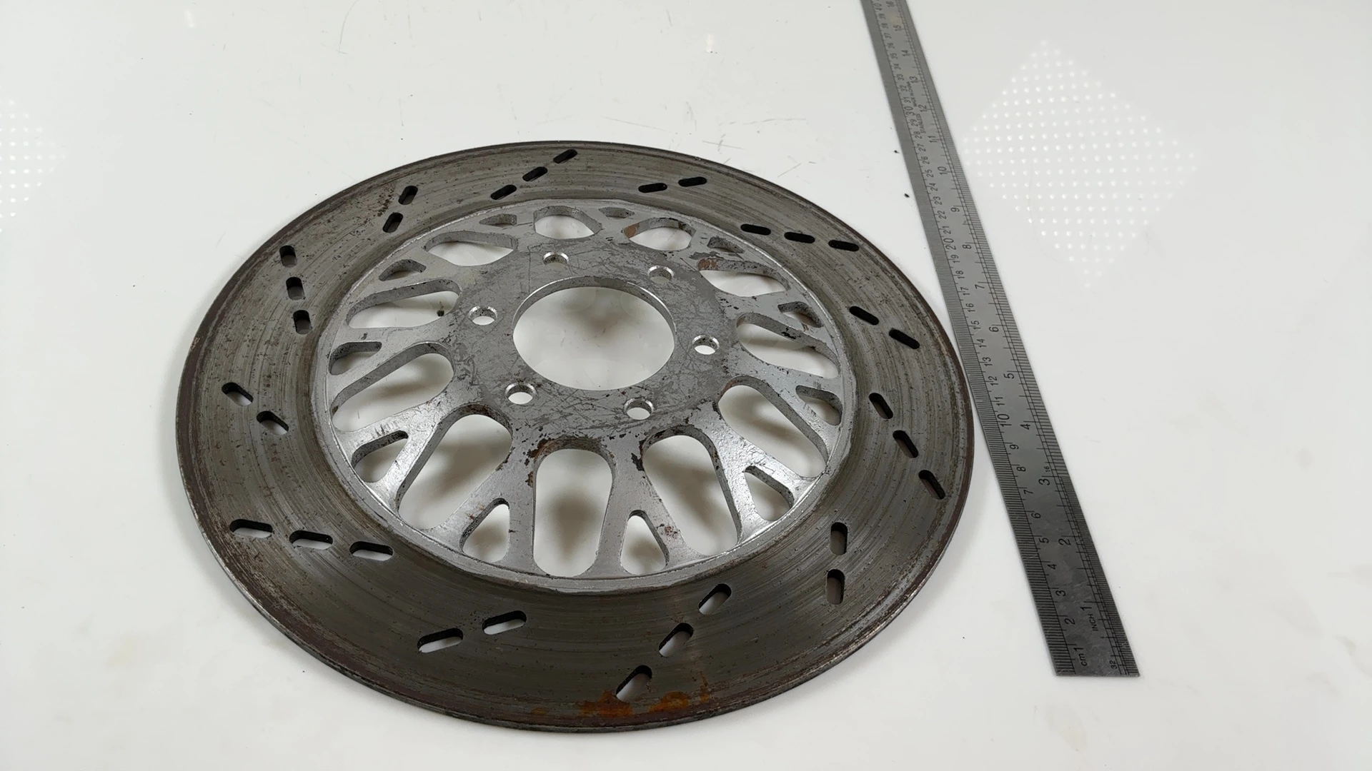 Suzuki GR650 Tempter 650 Front Brake Rotor Disc 1983-1989 OEM 59221-45250 - Image 3