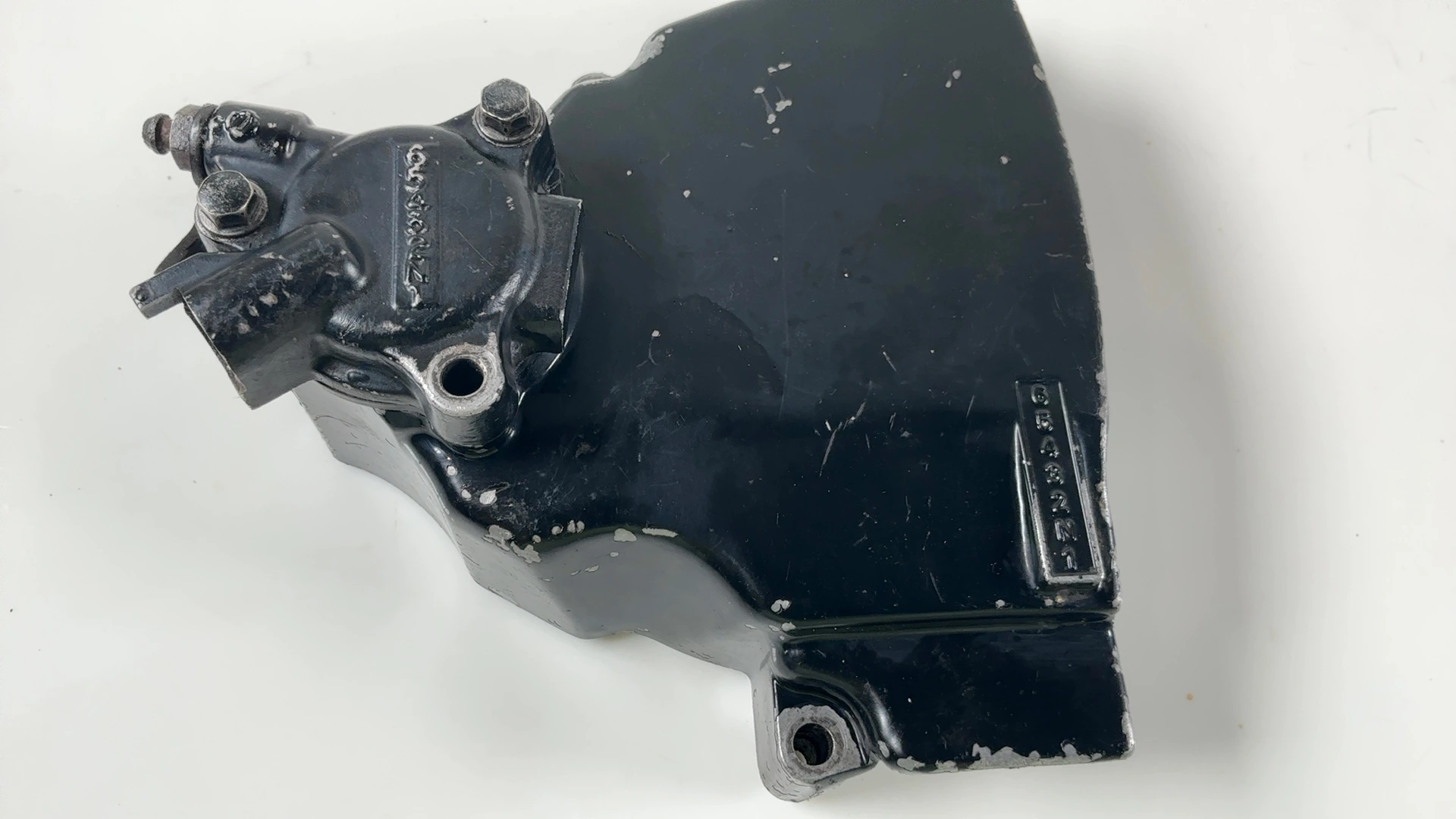 Kawasaki GPz750 Turbo ZX750E 750cc Front Sprocket Cover 1984-1985 OEM 14026-1110 - Image 6
