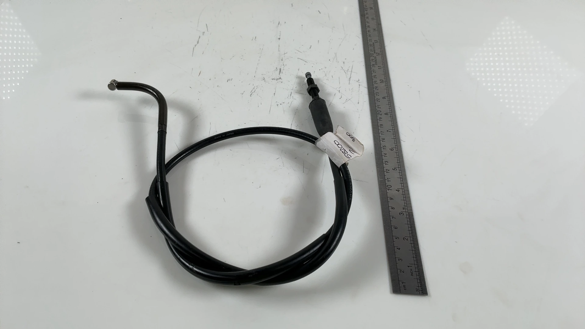 Suzuki GT250 GT380 T250 T305 T350 Clutch Cable 1971-1978 OEM 58200-30X00 - Image 3
