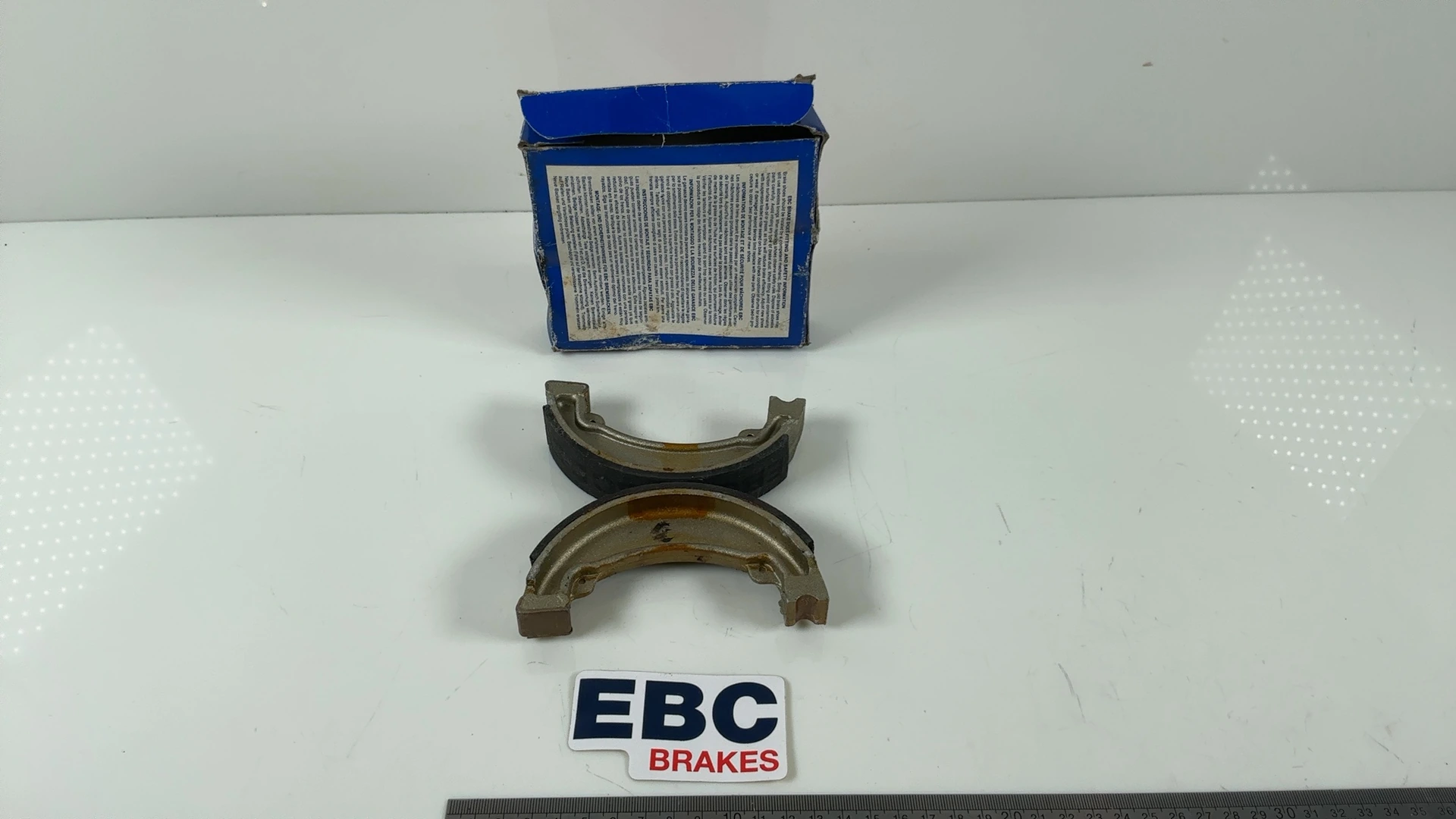 EBC Honda CG125 XL250R 330 125cc Front Brake Shoes 1982-1997 OEM H330 - Image 4