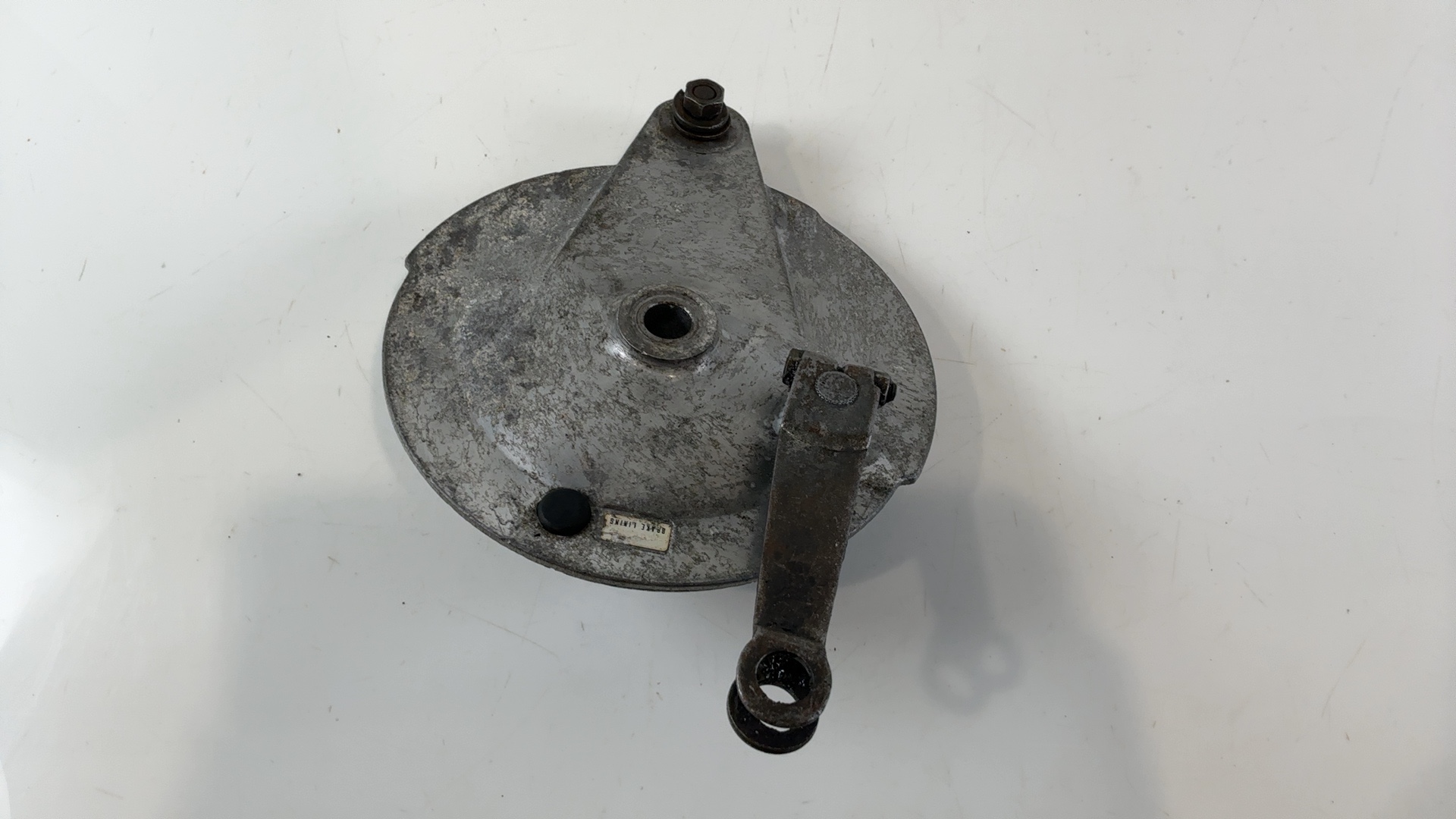 Yamaha RS100 RS 100 100cc Rear Brake Plate Panel 1974-1979 OEM 339-25320-10 - Image 4