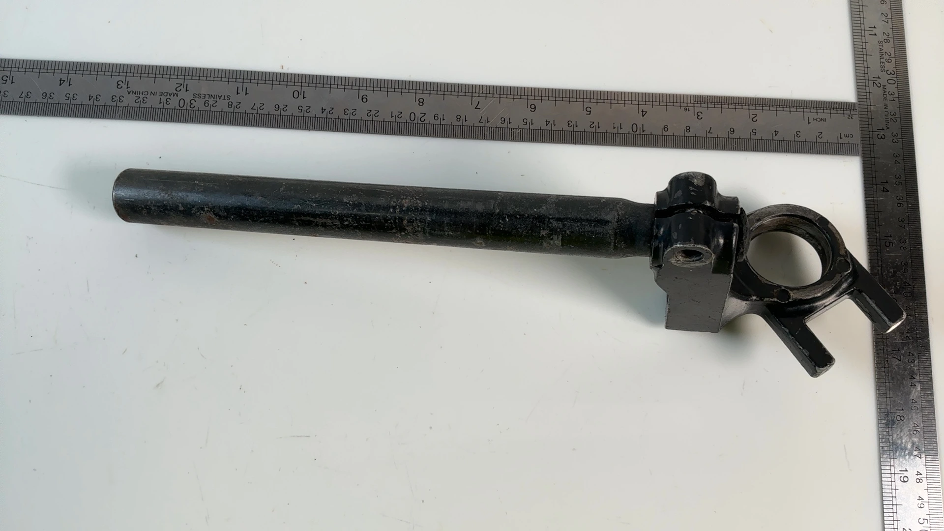 Kawasaki GPZ400F ZX400A 400cc Left Handlebar Clip On 1983 1984 OEM 46003-1144 - Image 4
