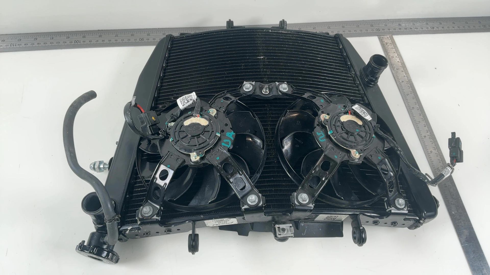 Aprilia Tuono V4 RSV4 1100 Engine Cooling Water Radiator 2025 2026 OEM 2B012807 - Image 4