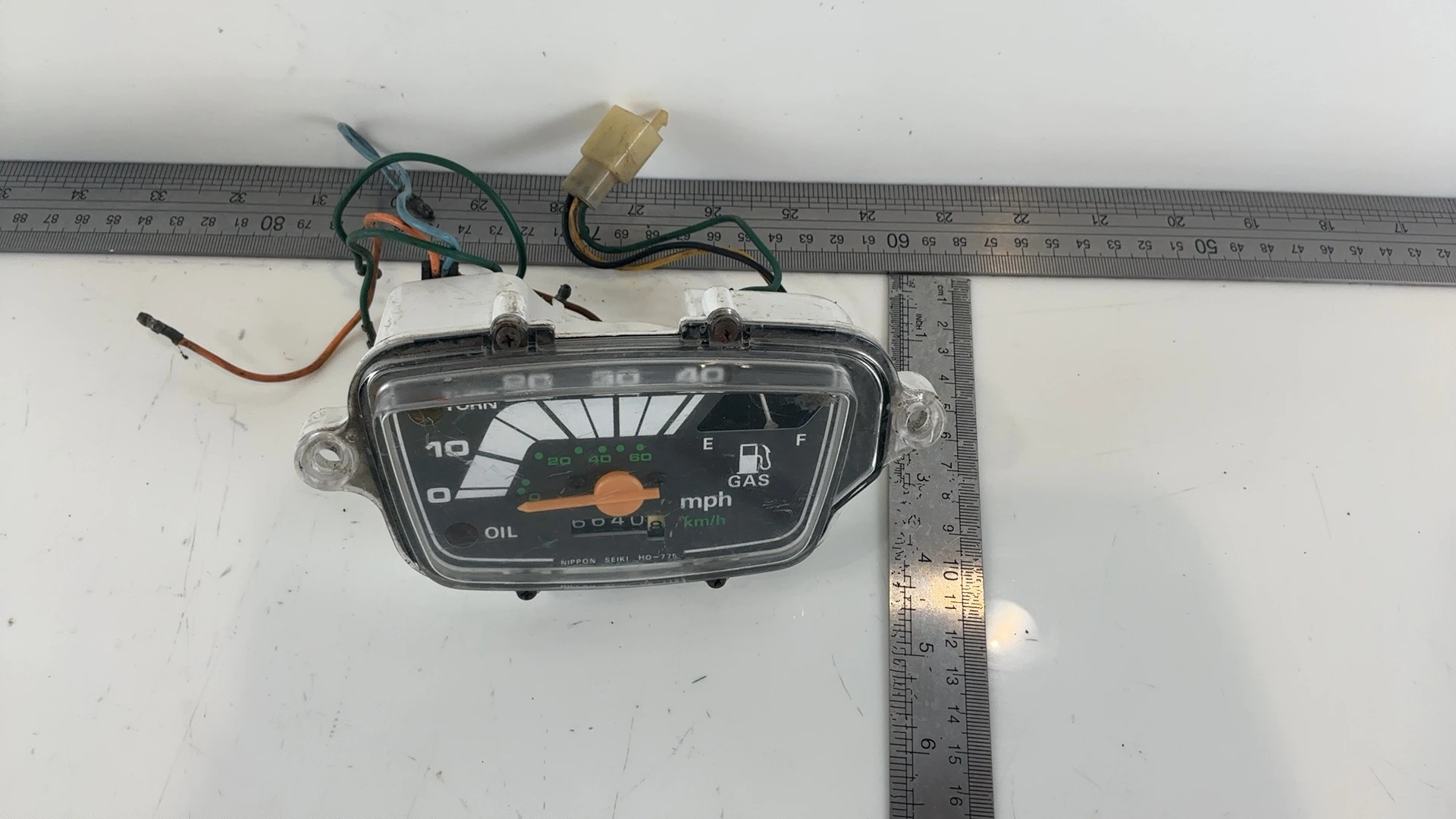 Honda Melody AB07 50cc Speedometer Gauge 1980 1981 OEM  37200-MA2-003 - Image 4