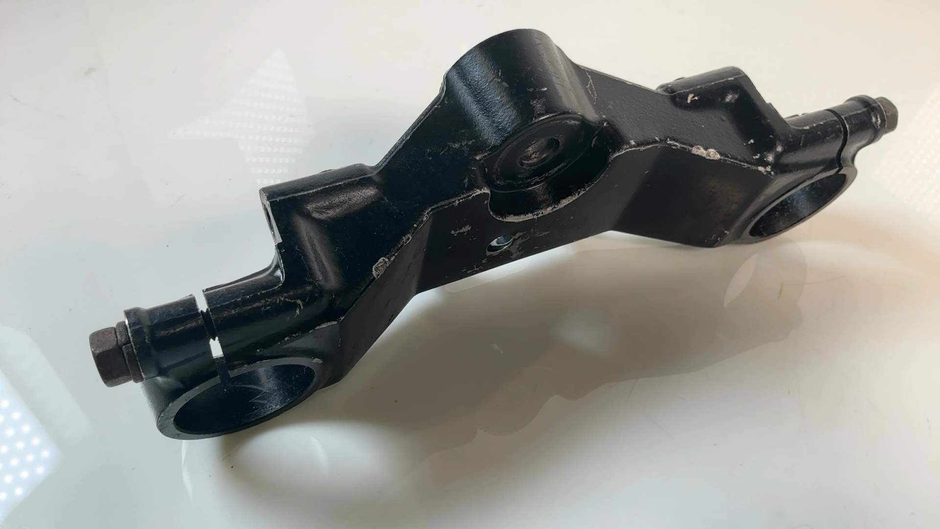 Suzuki RG250 Gamma GJ21D 250cc Upper Fork Bridge Yoke 1985-1987 OEM 51311-16A00 - Image 6