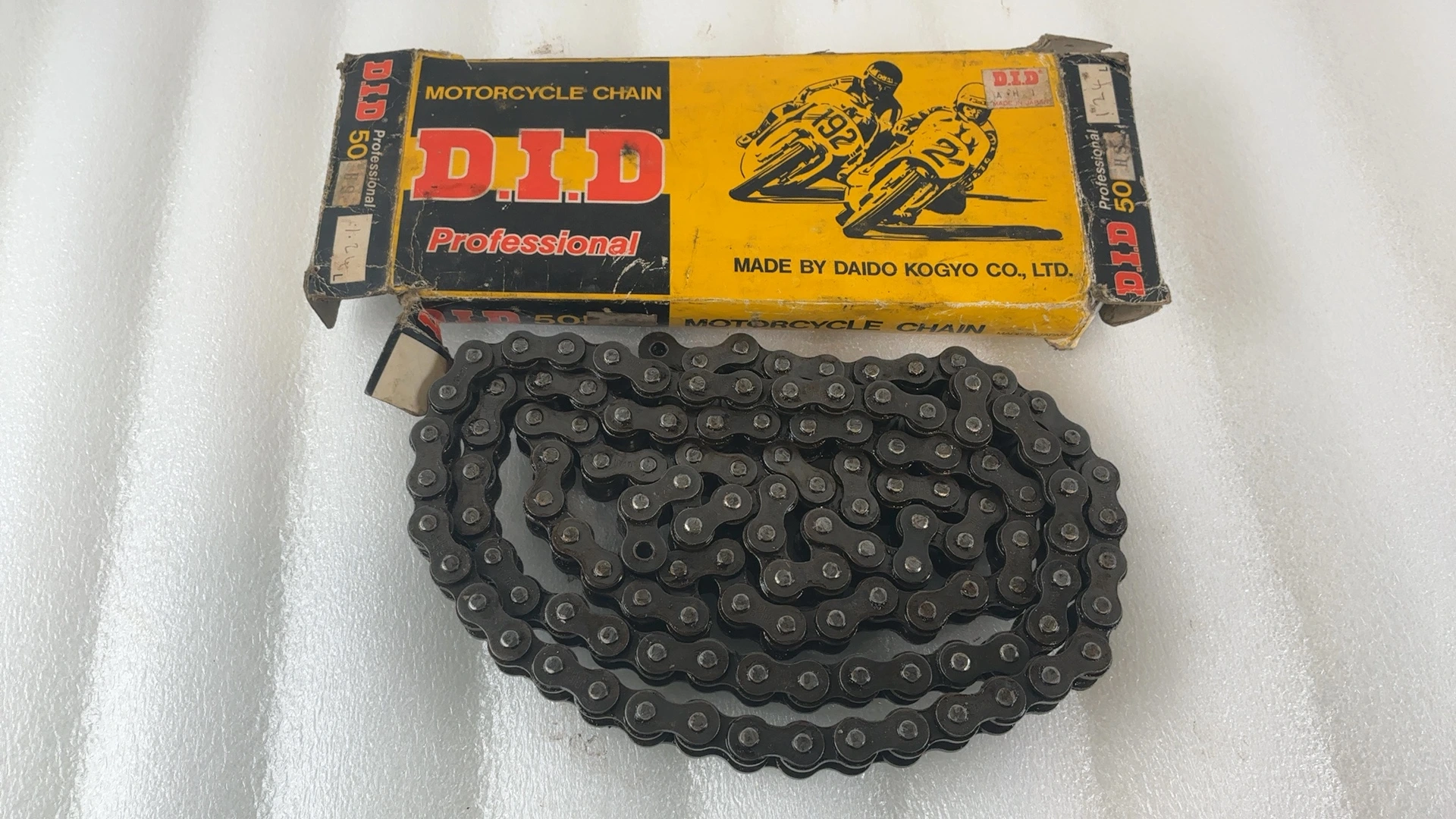 DID Kawasaki Z1 900 1000cc Drive Chain 1972-1976 OEM 92057-080 Daido 50HS