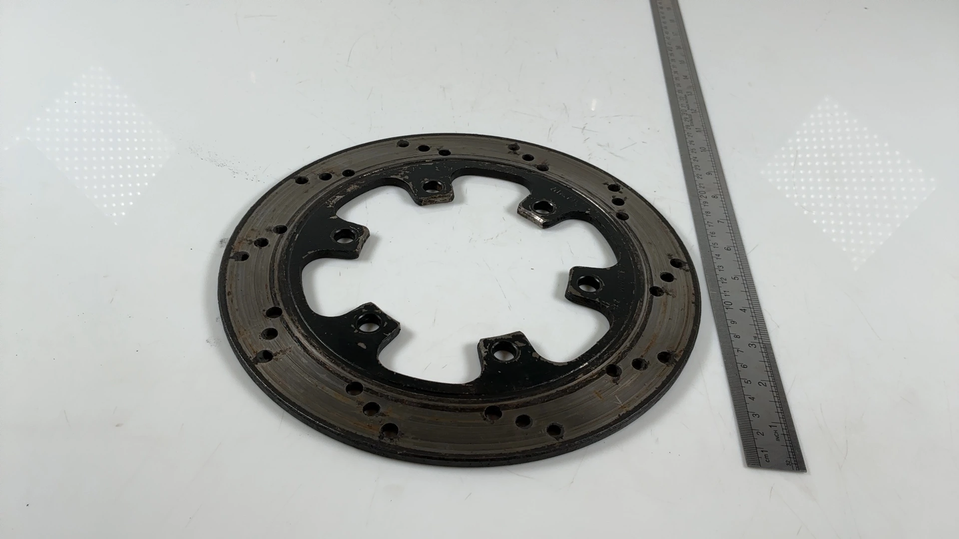 Triumph Sprint 900 900cc Rear Brake Disc Rotor 1993-1998 OEM T2020370 - Image 3
