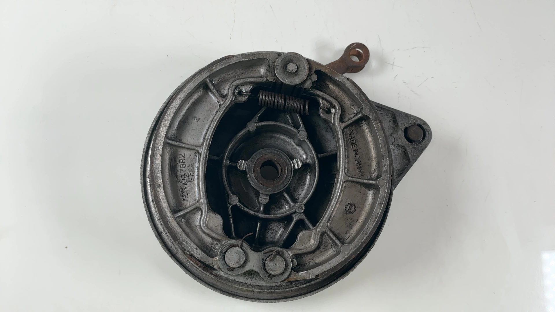 Kawasaki KZ400 D S 400cc Rear Brake Plate Hub Drum 1974-1977 OEM 42006-055-80 - Image 7
