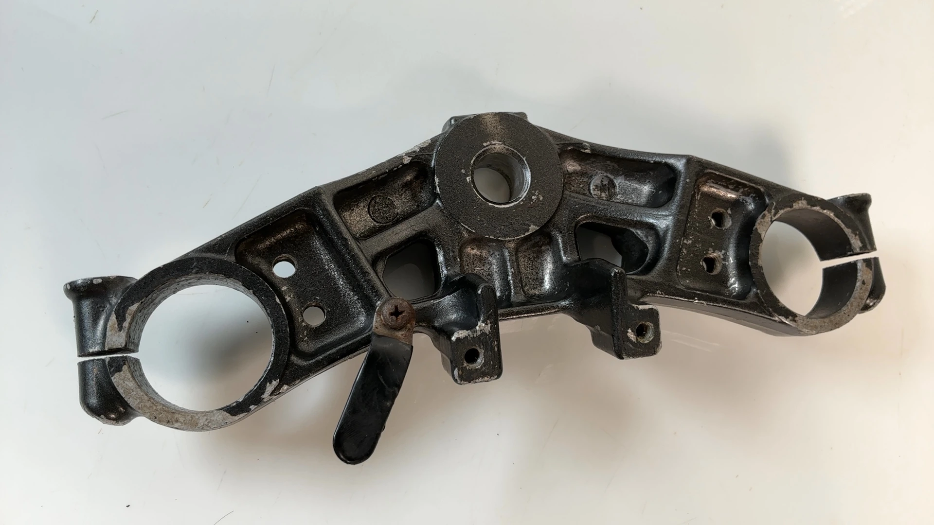 Kawasaki Ninja 750R ZX750F 750cc Upper Triple Tree Clamp 1987-89 OEM 44039-1144 - Image 6