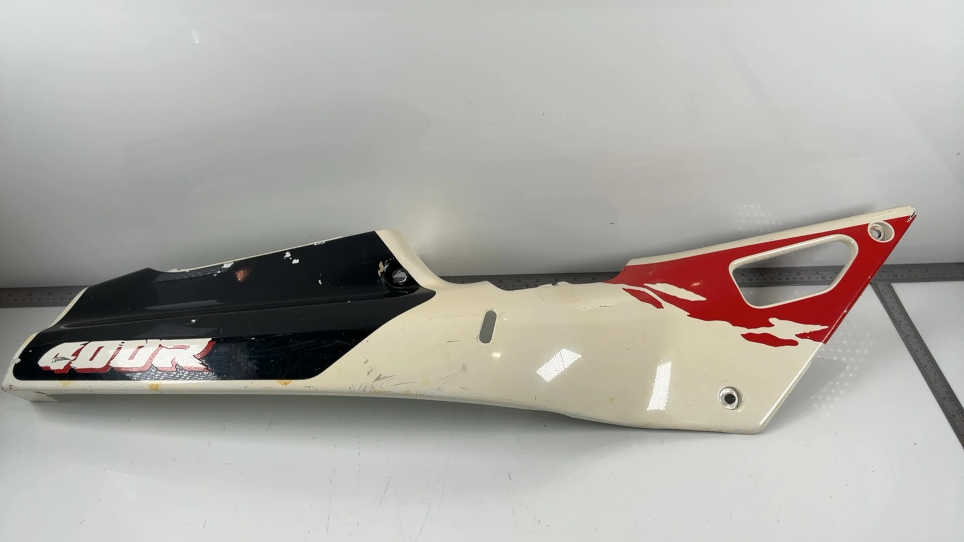 Honda VFR400R NC30 400cc Right Rear Seat Fairing Cowl 1989-92 OEM 83600-MR8-0100 - Image 3