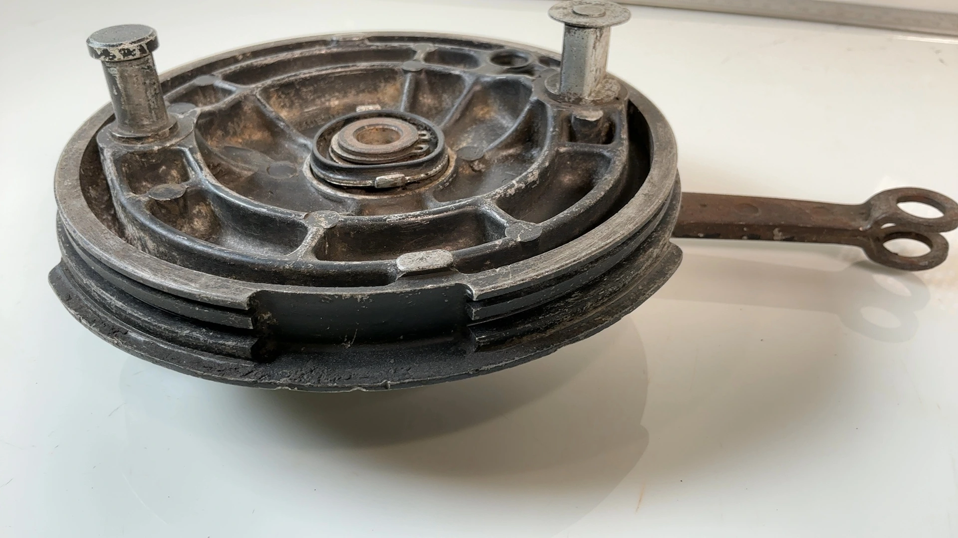 Suzuki TS250 TS 250 250cc Front Brake Backing Plate 1971-1977 OEM 54200-30823 - Image 8