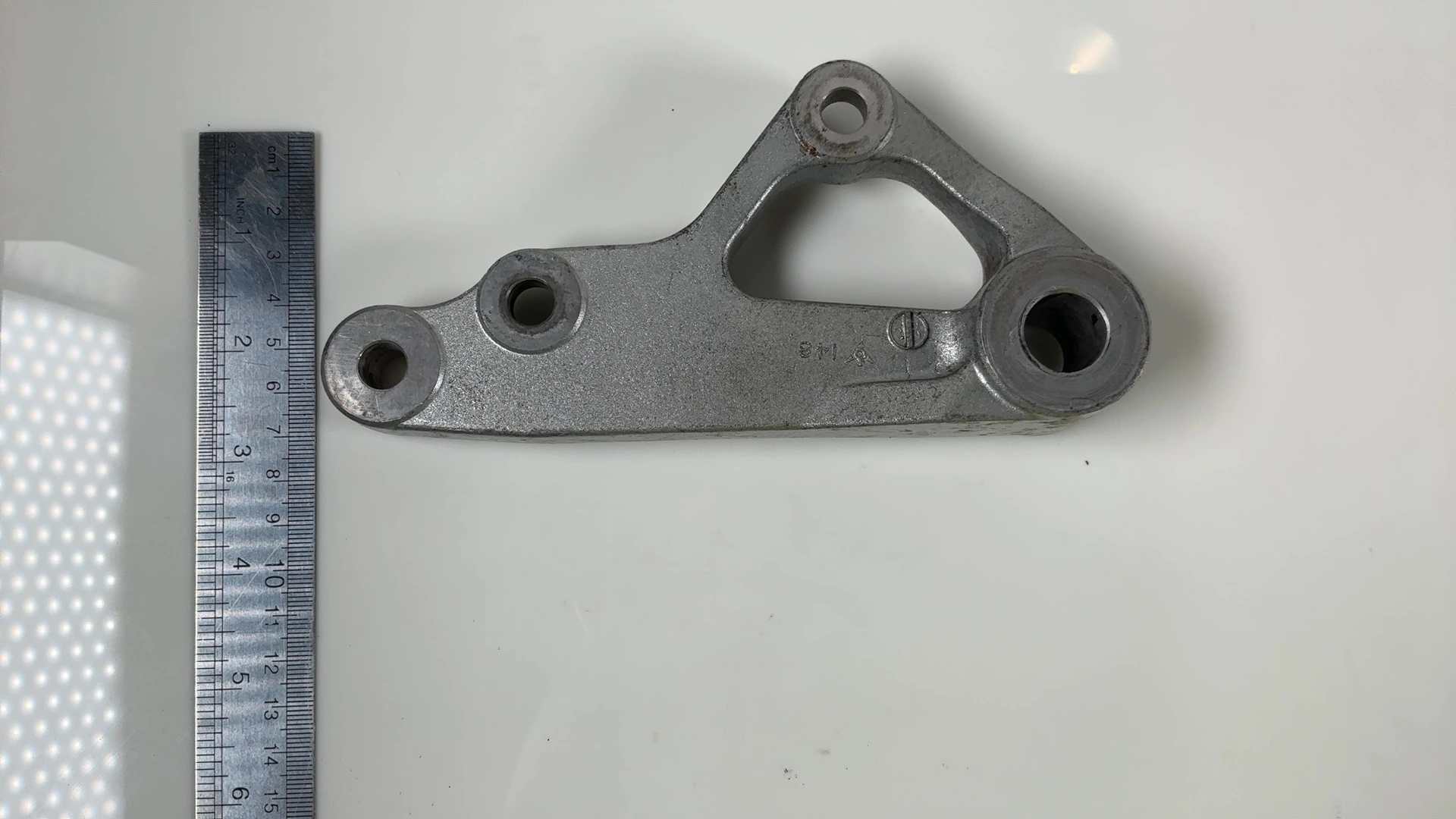 Kawasaki Ninja GPX600R ZX600C Rear Brake Caliper Bracket 1988-97 OEM 43034-1079 - Image 4
