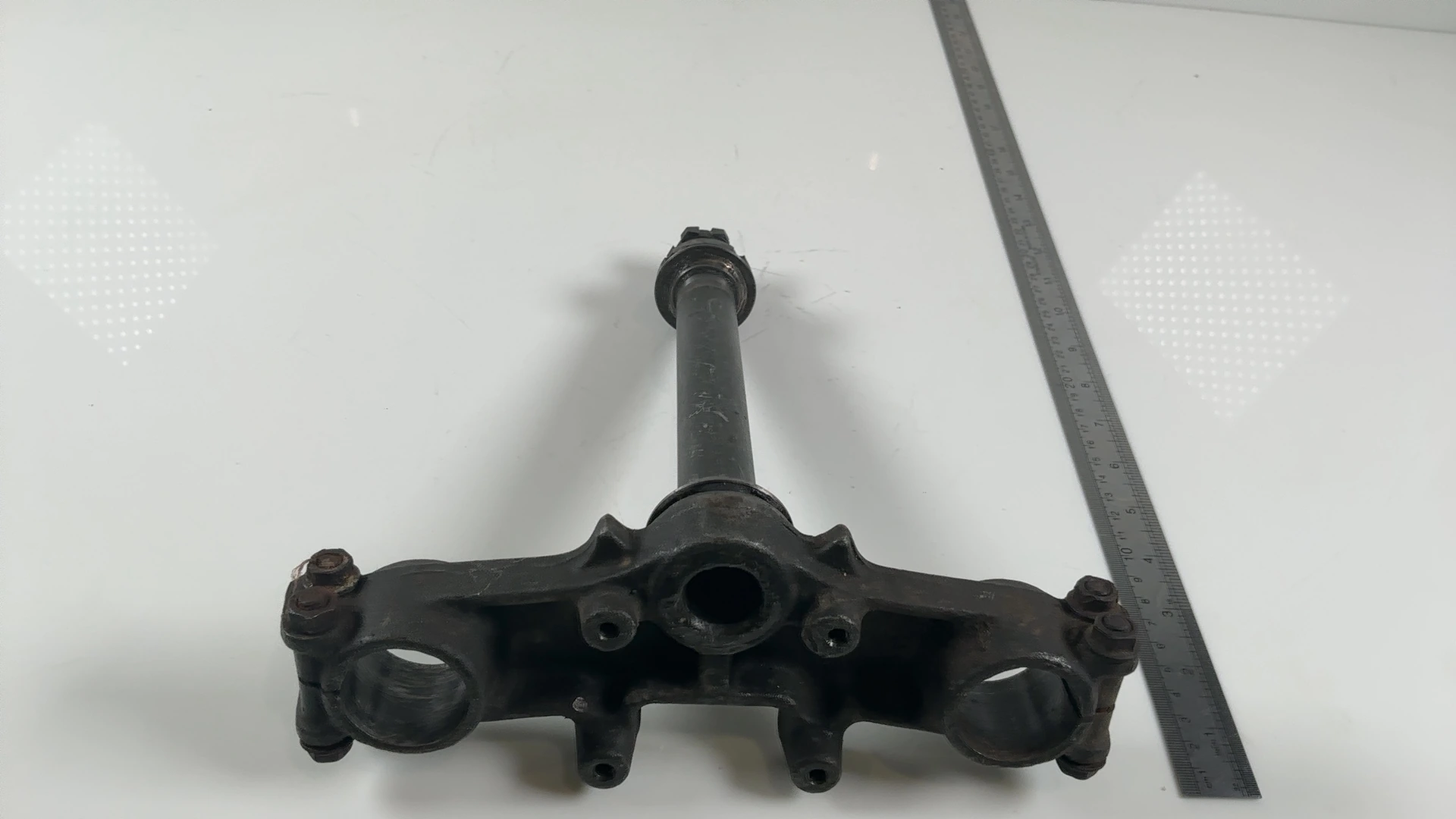 Kawasaki KMX 125 MX125A 125cc Lower Triple Clamp Tree 1986-2002 OEM 44037-1202 - Image 4