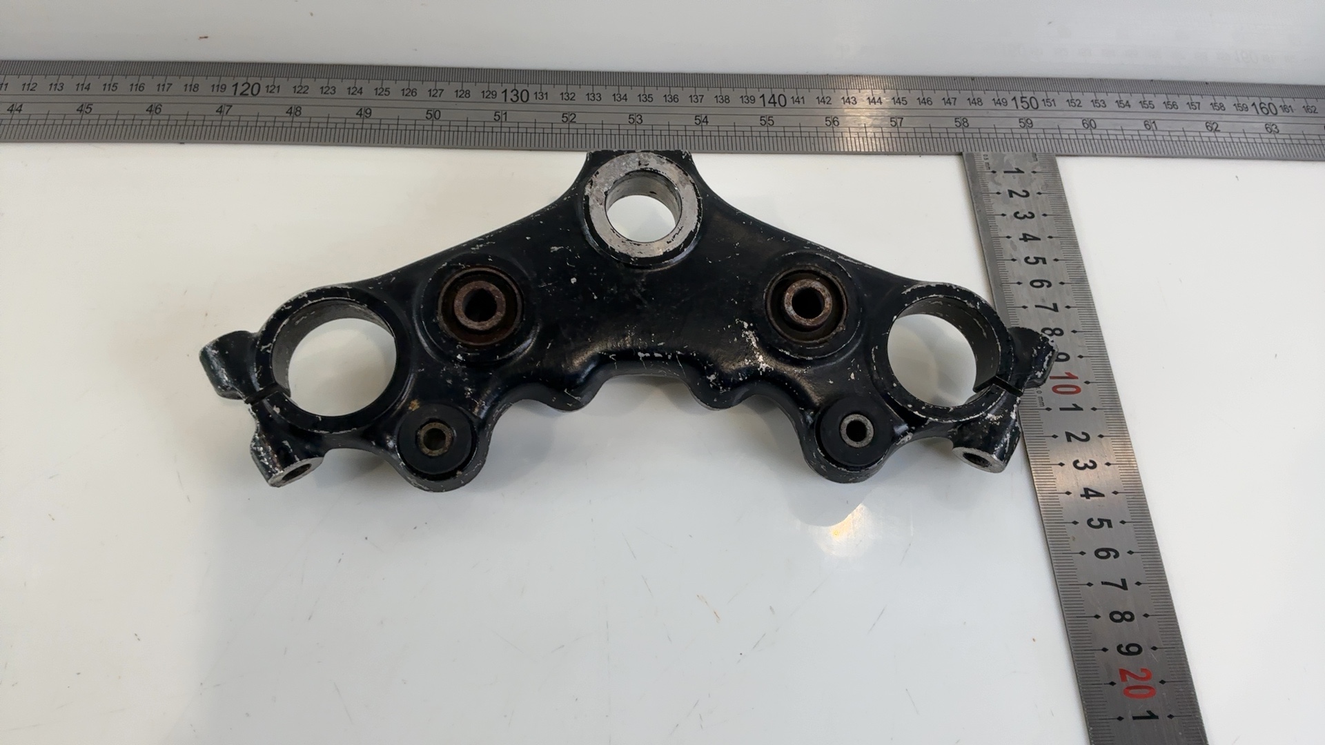 Yamaha XS400 Maxim Seca 12R Top Upper Triple Clamp Tree 1982-84 12R-23435-00-98 - Image 5
