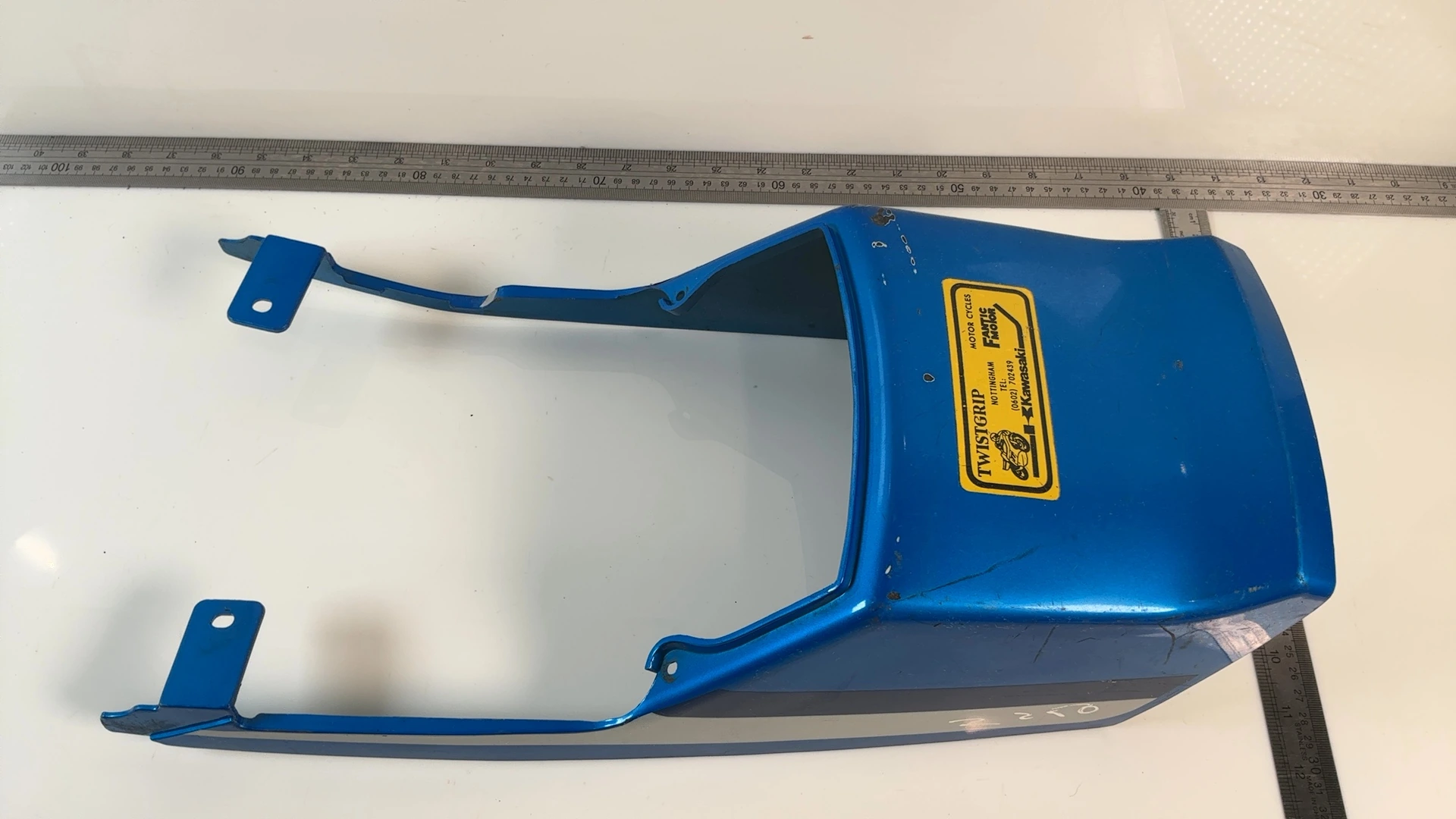 Kawasaki Z250FT KZ250A 250cc Rear Tail Cowl Fairing 1979-1982 OEM 14024-1014 - Image 3