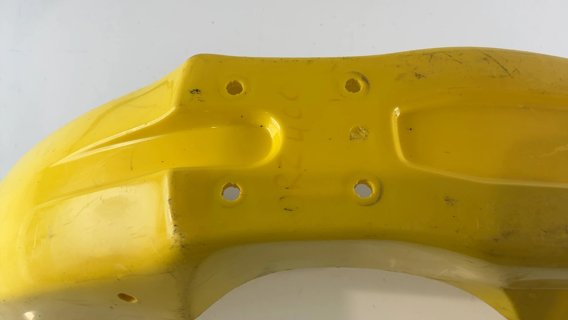 Suzuki RM 250 125 Front Fender Mudguard 1989-2000 OEM 53111-27C02-25Y - Image 4