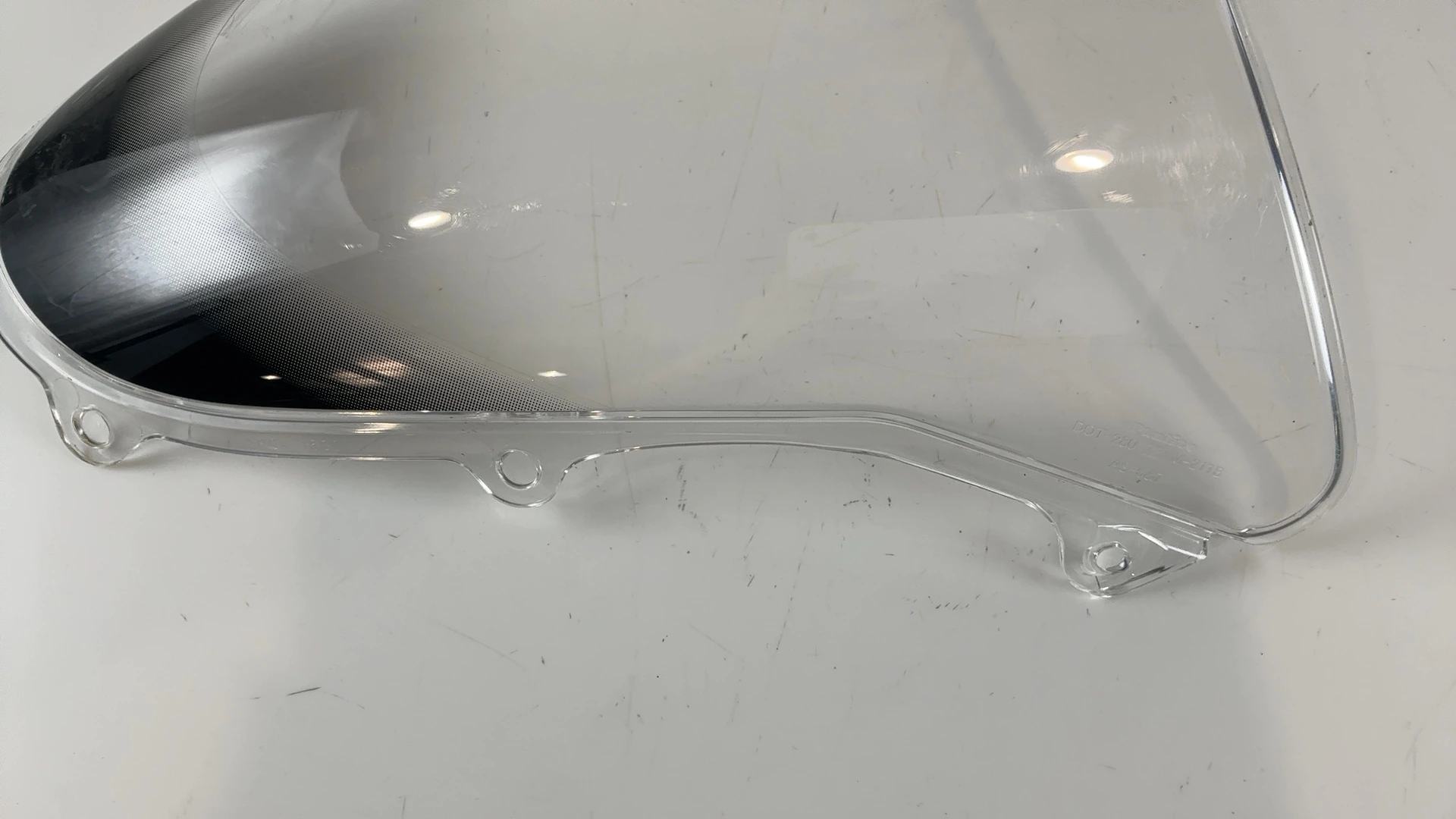 Suzuki SV650S SV1000S 650cc 1000cc Windshield 2003-2012 OEM 94611-27G00 Panlite - Image 5