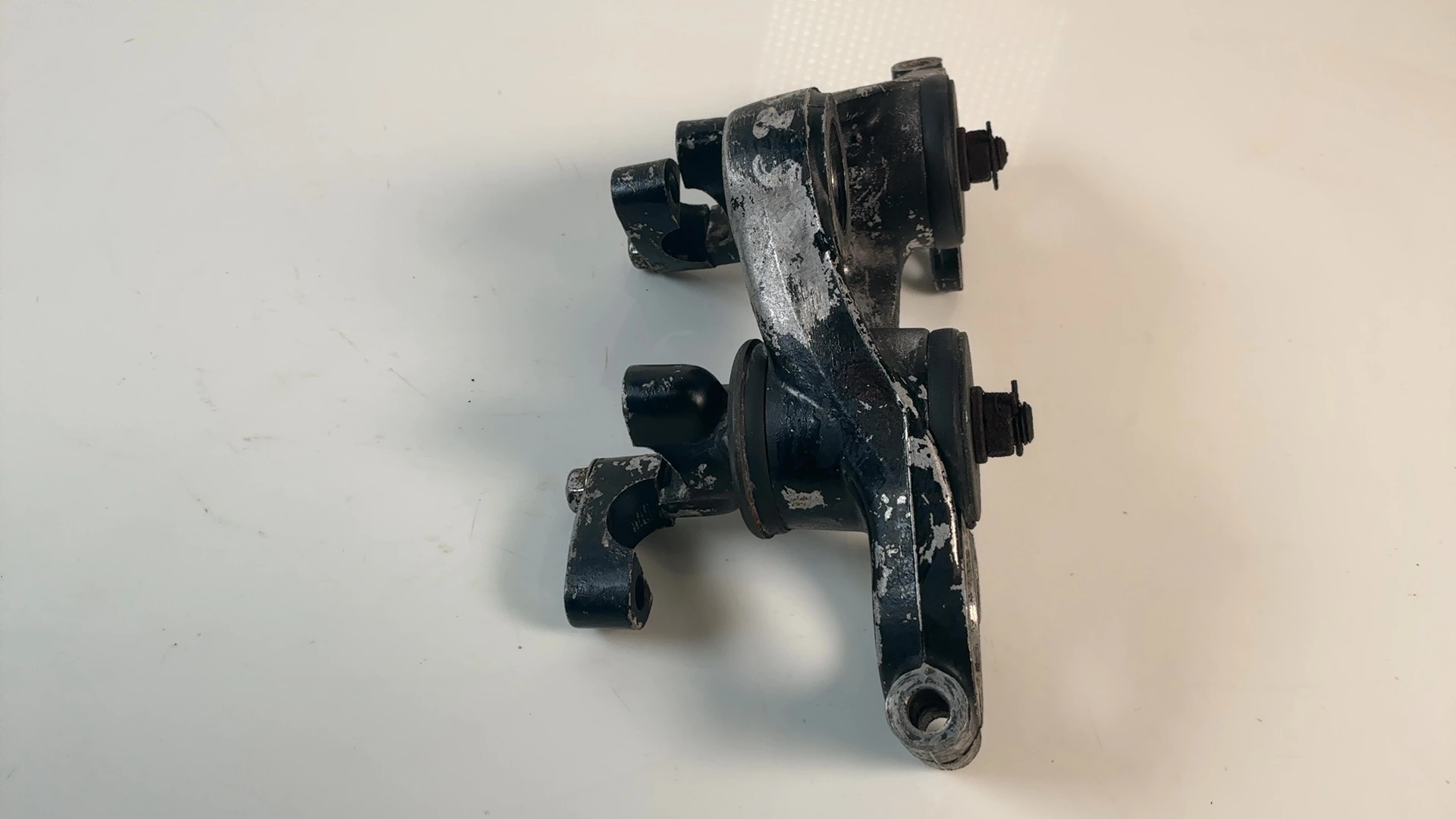 Yamaha XS400 XS360 XS250 400cc Upper Fork Bridge Yoke 1976-1980 OEM 1L9-23435-00 - Image 3