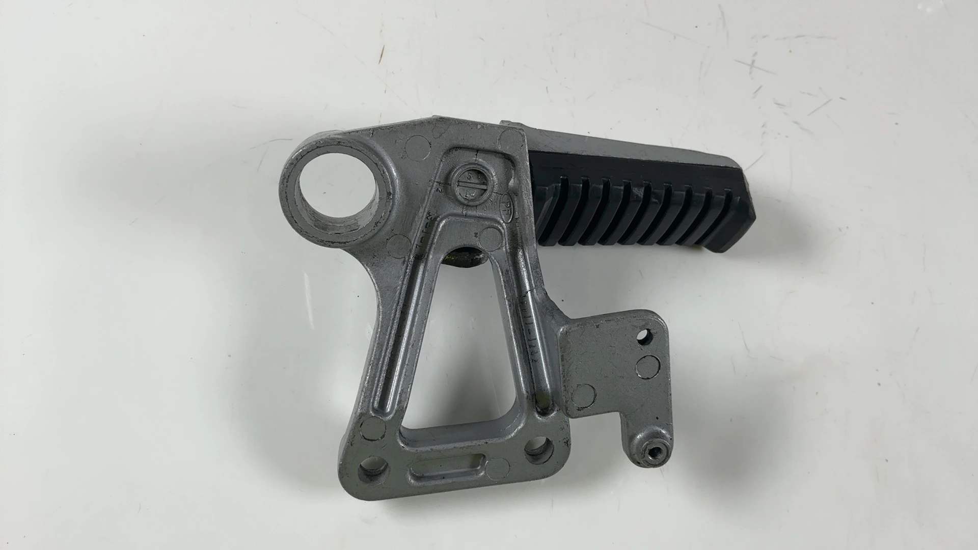 Kawasaki Ninja ZX600A 600cc Rear Left Foot Peg Bracket 1985-1987 OEM 35011-1242 - Image 7