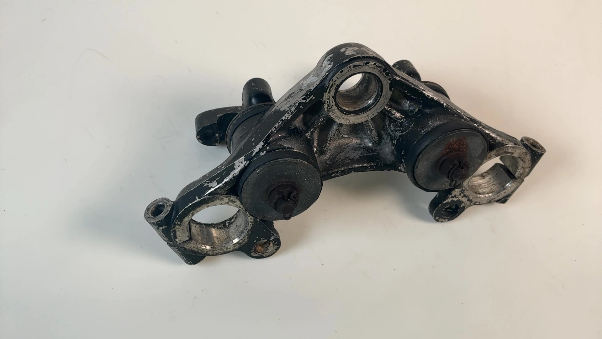 Yamaha XS400 XS360 XS250 400cc Upper Fork Bridge Yoke 1976-1980 OEM 1L9-23435-00 - Image 6