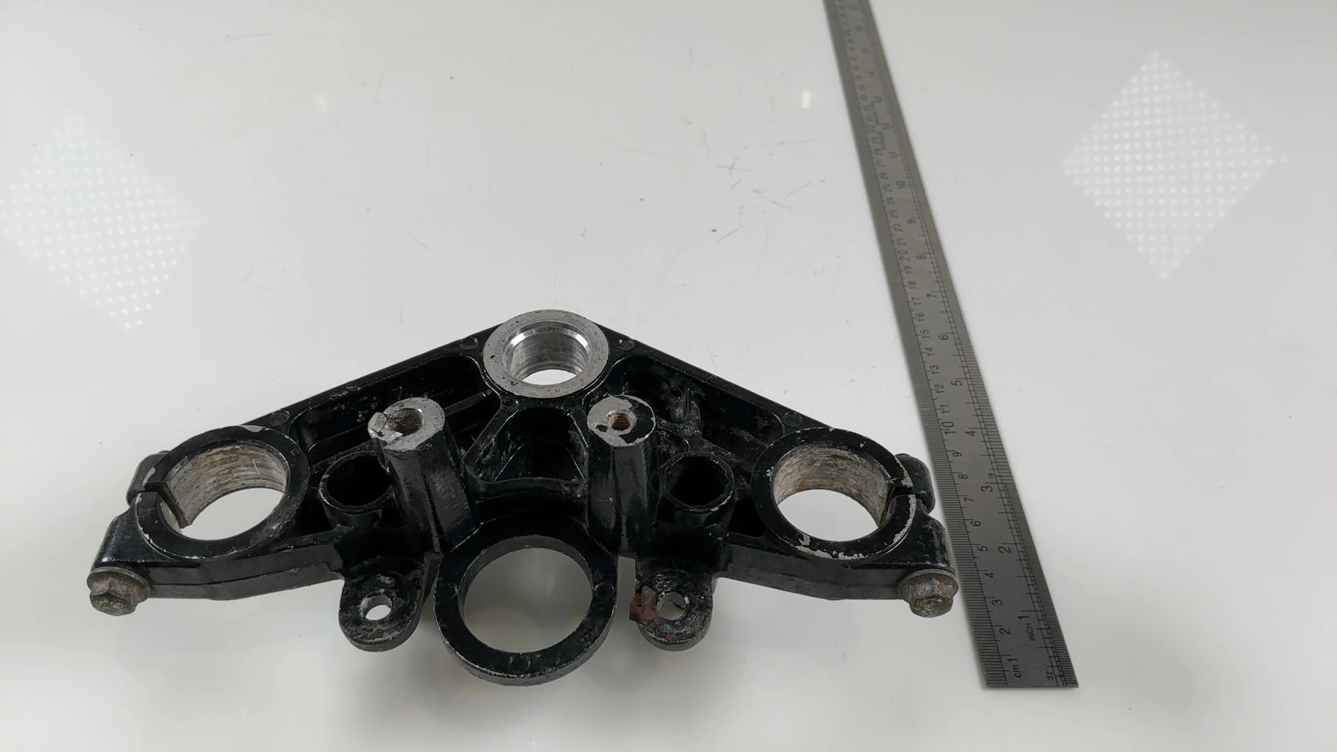 Yamaha YBR 125 YBR125 125cc Upper Fork Bridge Yoke 2005-2009 OEM 5VL-F3435-00-33 - Image 3