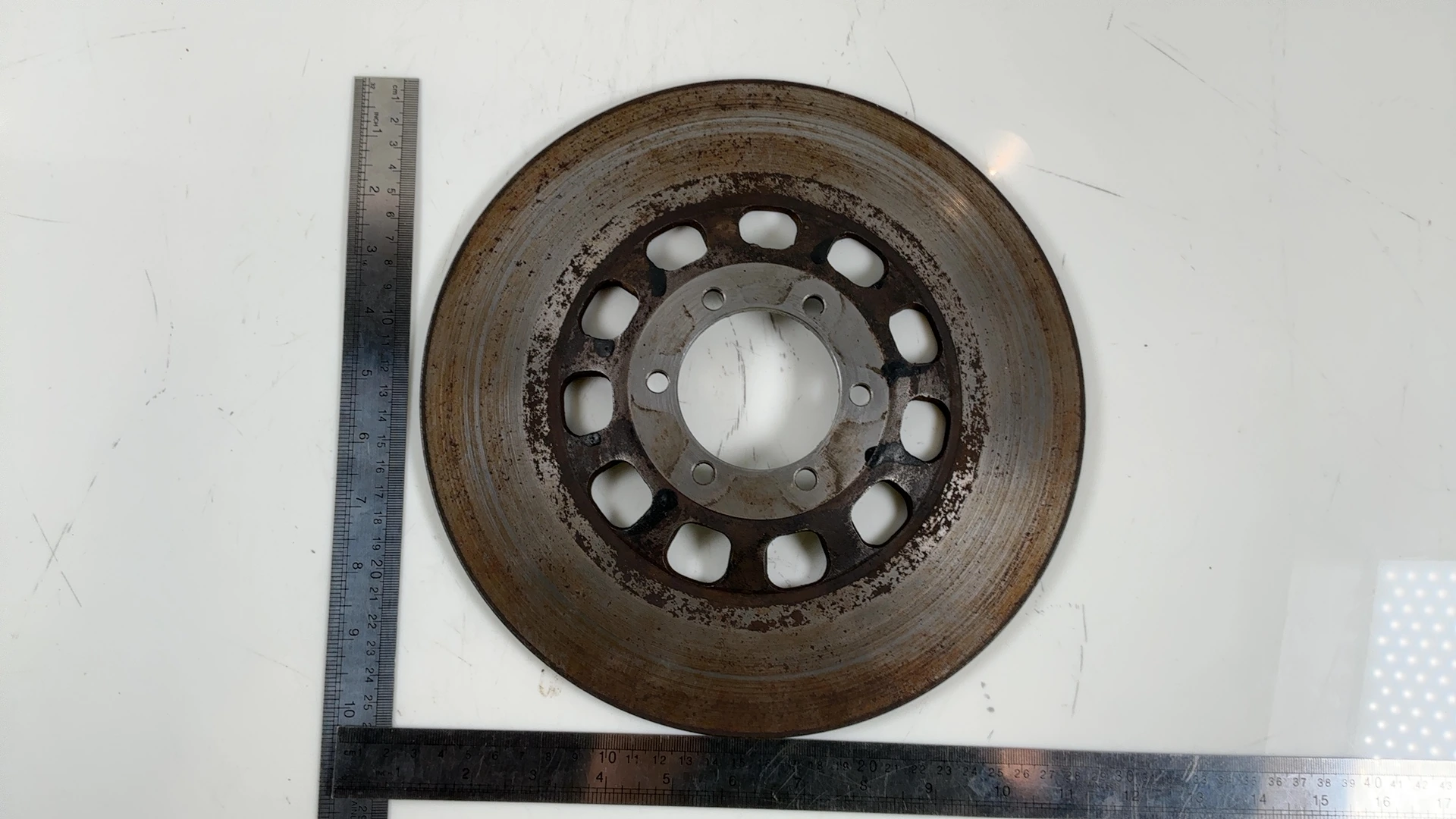 Yamaha XS400 1L9 400cc Rear Brake Disc Rotor 1977-1979 OEM 1L9-25831-00-00 - Image 4