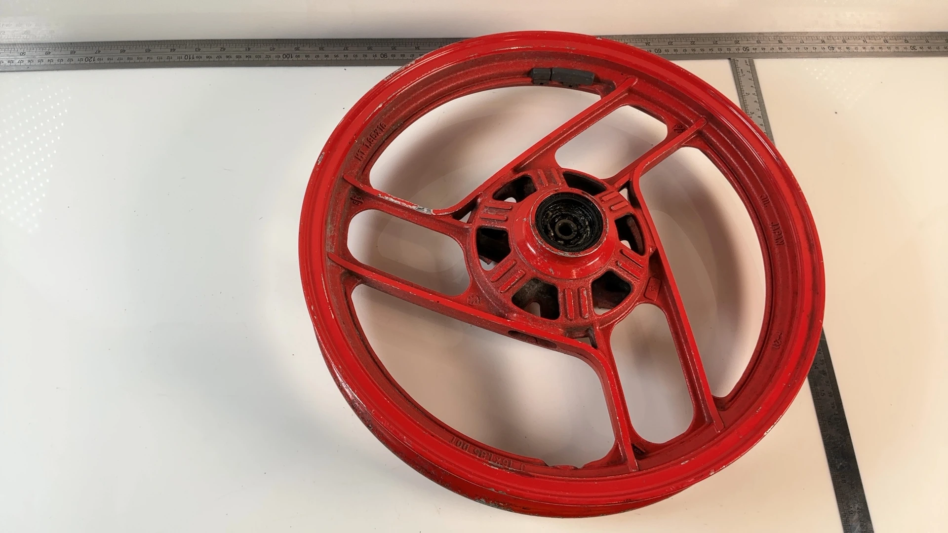 Yamaha TZR125 2RJ 125cc Front Wheel Rim 1987-1992 OEM 2HK-25168-00-FH - Image 3