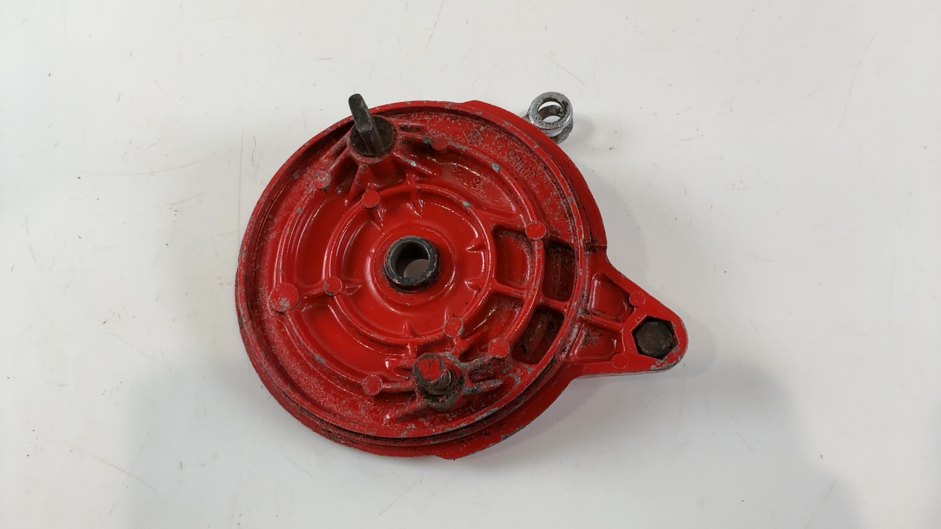 Yamaha RD125LC 10W 125cc Rear Drum Brake Plate Panel 1981-1986 OEM 10W-25321-00 - Image 2