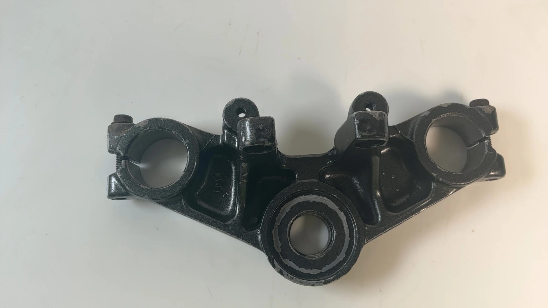 Honda NSR 125 JC22 125cc Upper Fork Bridge Yoke 1988-2001 OEM 53230-KY4-900 081 - Image 2