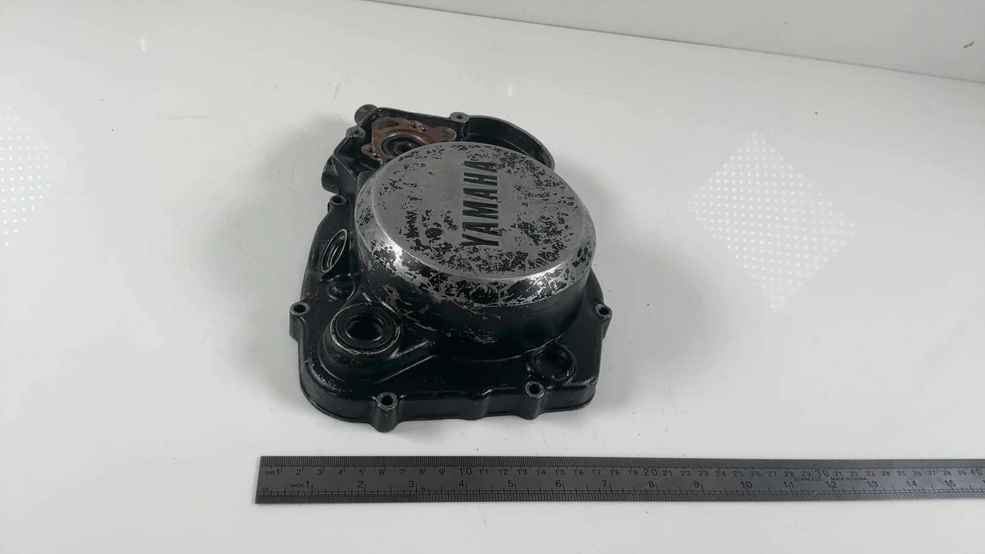 Yamaha DT125LC 34X 125cc Clutch Cover 1982-1987 OEM 34X-15421-00-00 Tushima - Image 5