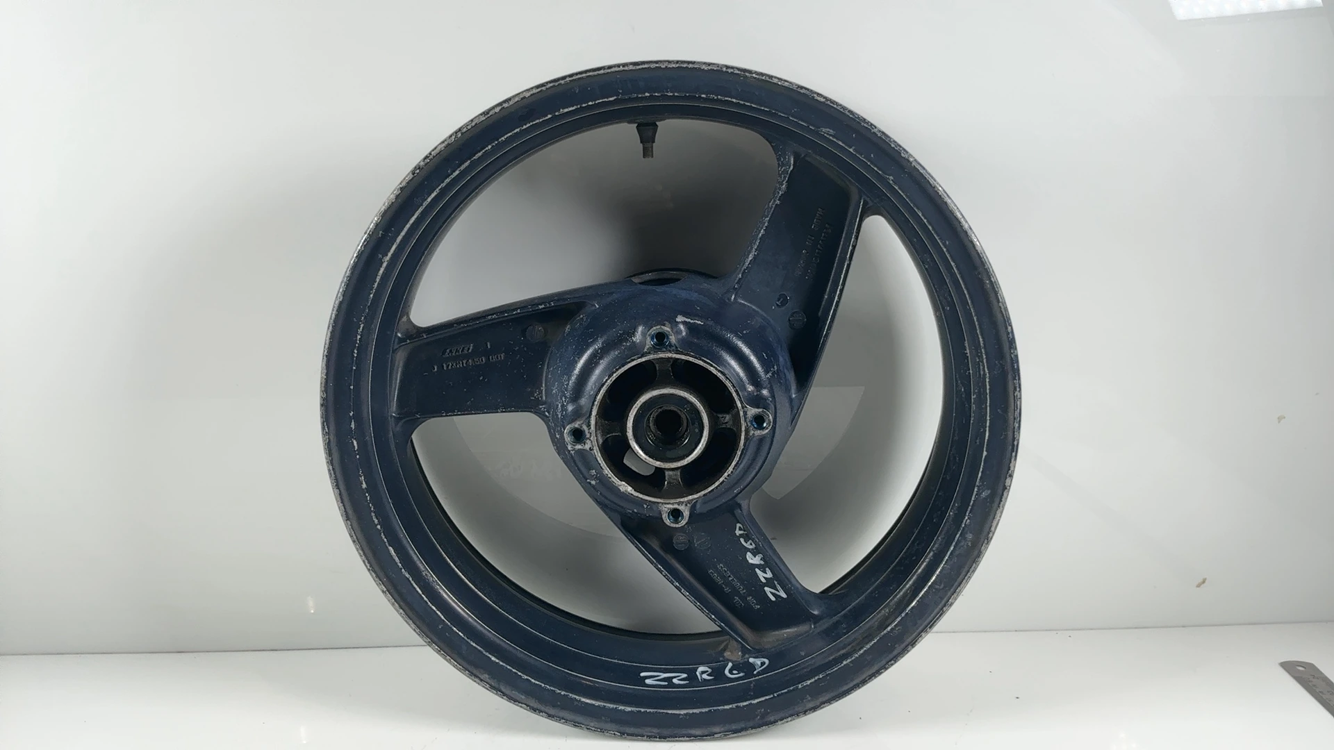 Kawasaki ZZR600 ZX600E 600cc Rear Wheel Rim 1993-2004 OEM 41073-1521-CJ Enkei - Image 2