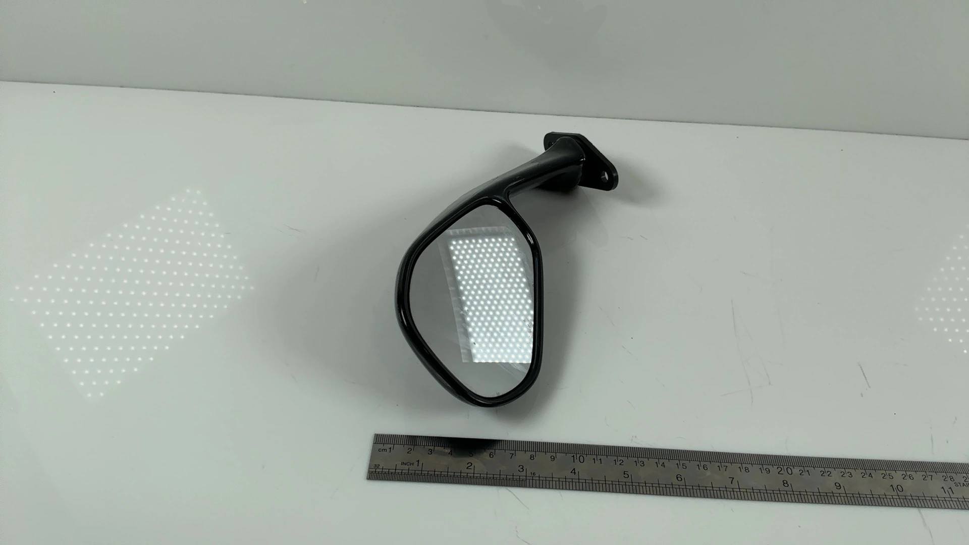 Aprilia RS50 Extrema Replica 50 CC Left Side Mirror 1992-1999 OEM AP8102633 - Image 2