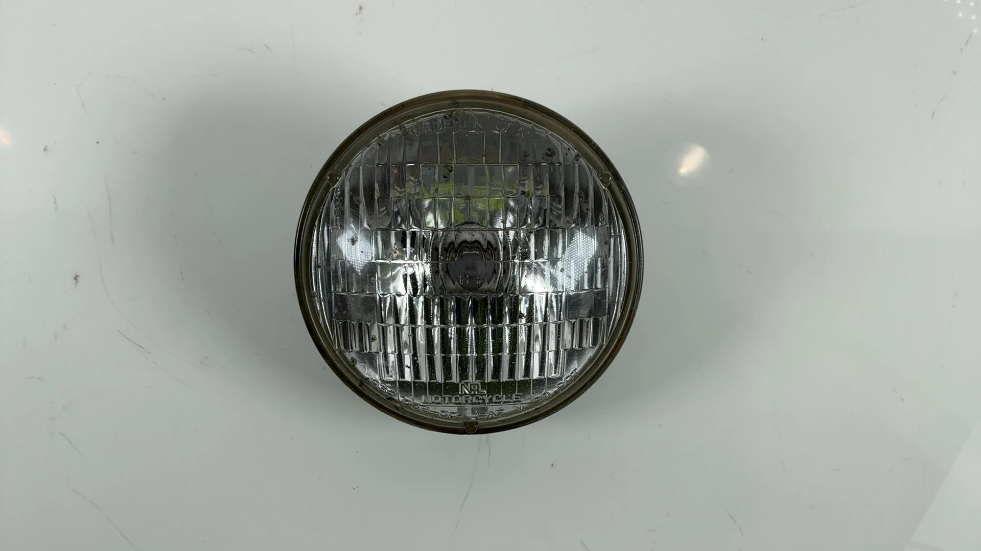 Harley Sportster XL1200C 1200 Headlight 1996-2003 OEM 67698-81A - Image 1