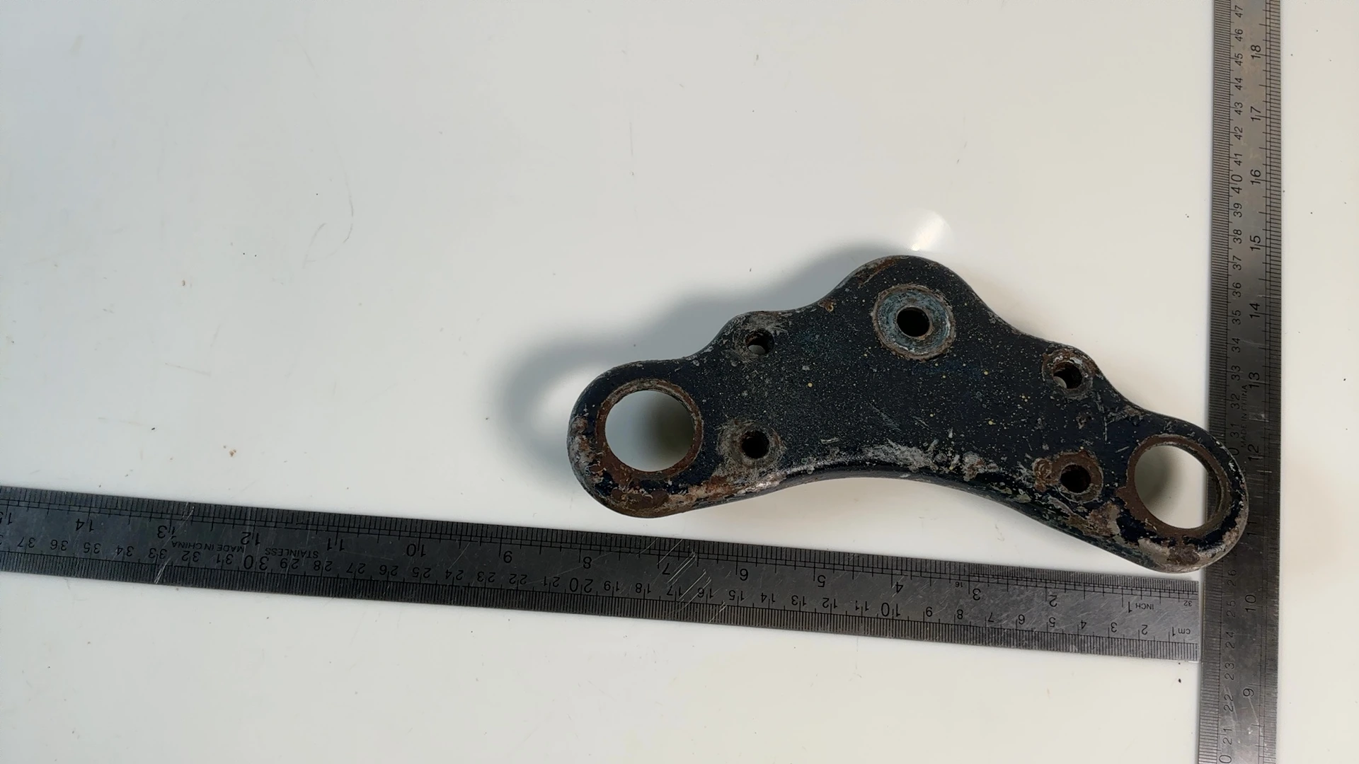 Suzuki GP100 100cc Upper Fork Bridge Triple Clamp Yoke 1978-1993 OEM 51310-36220 - Image 3
