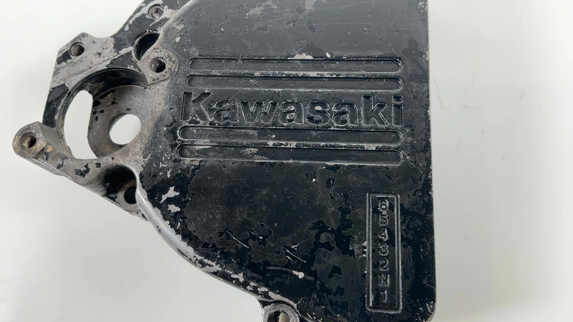 Kawasaki ZXR750 ZX750H 750cc Front Sprocket Engine Cover 1989-90 OEM 14026-1144 - Image 4